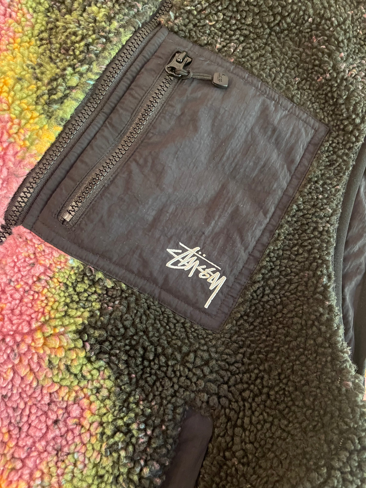 Stussy Reversible Fleece Vest