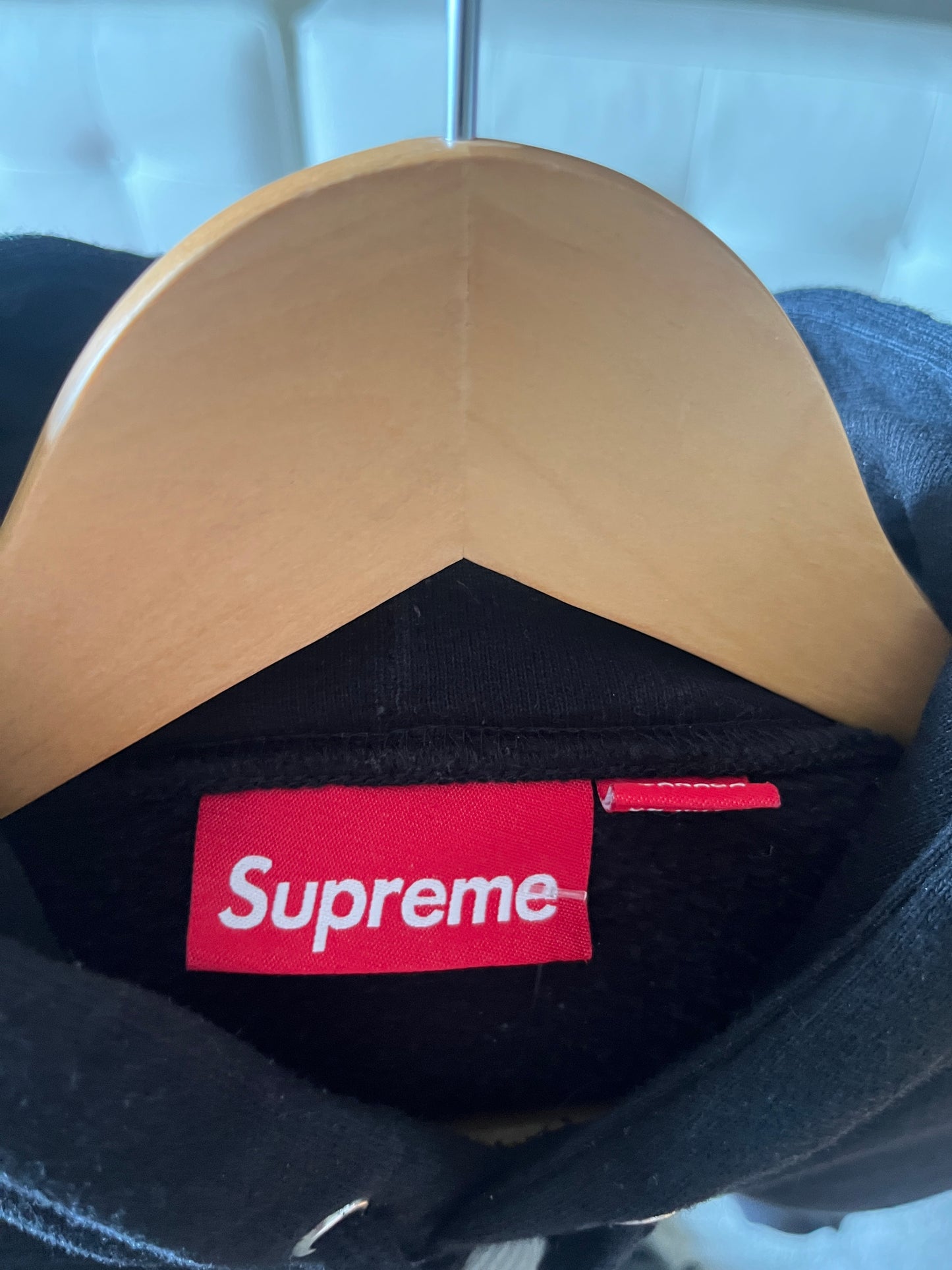 (M) Supreme Box Hoodie Black