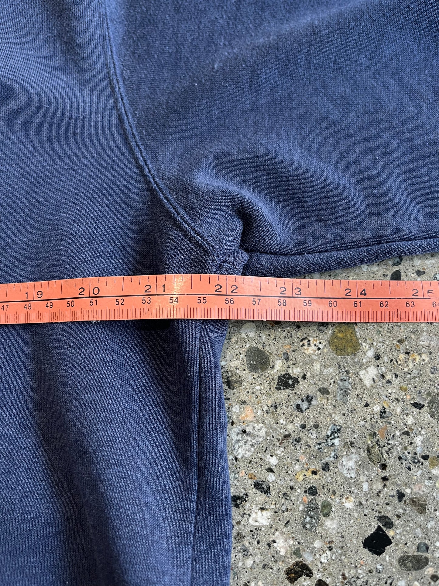 (Large) Vintage 90s Navy ysl spellout crewneck