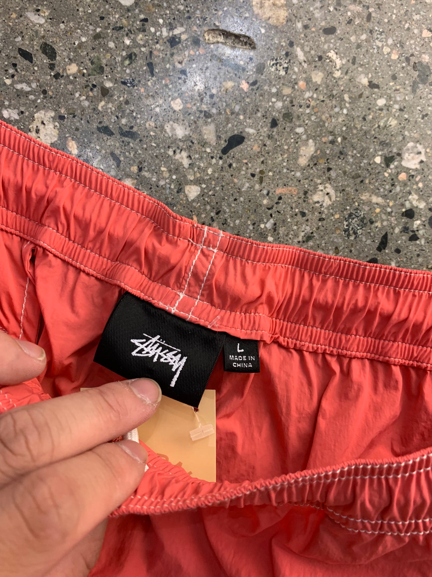 (L) Stussy Pink Shorts