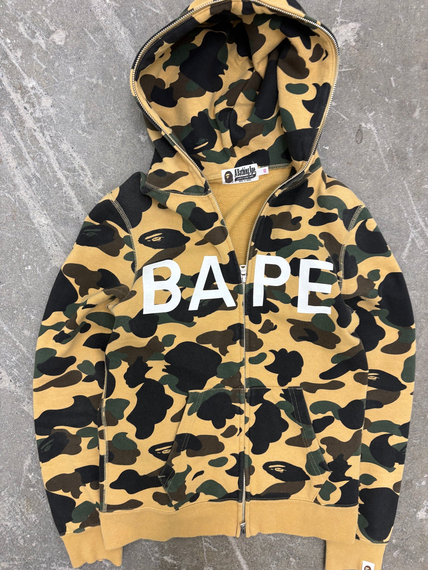 (S) Bape Spellout Full Zip
