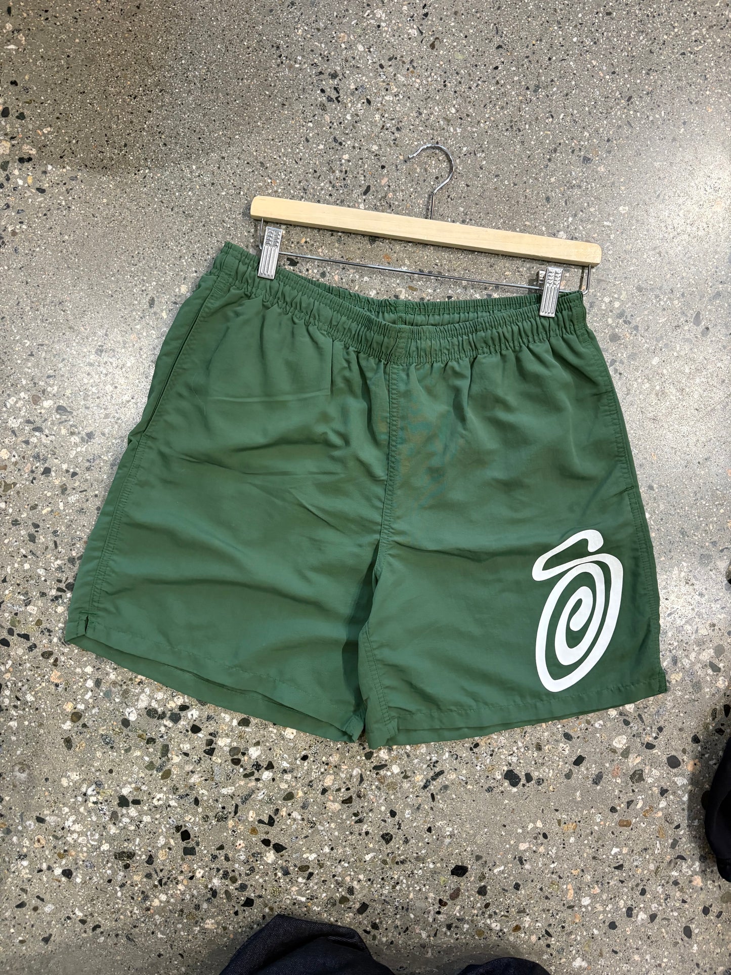 (M) Stussy Swirl Nylon Shorts