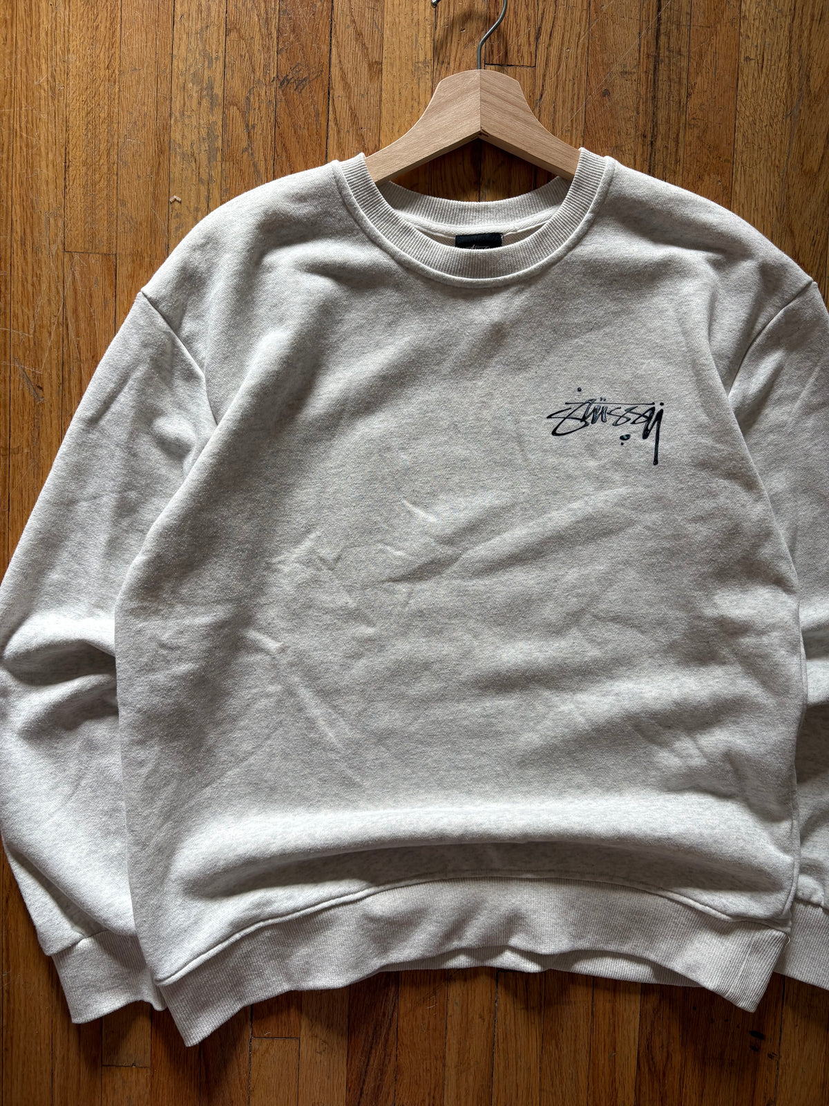 (s/m) Bootleg Stussy Liquid Crewneck