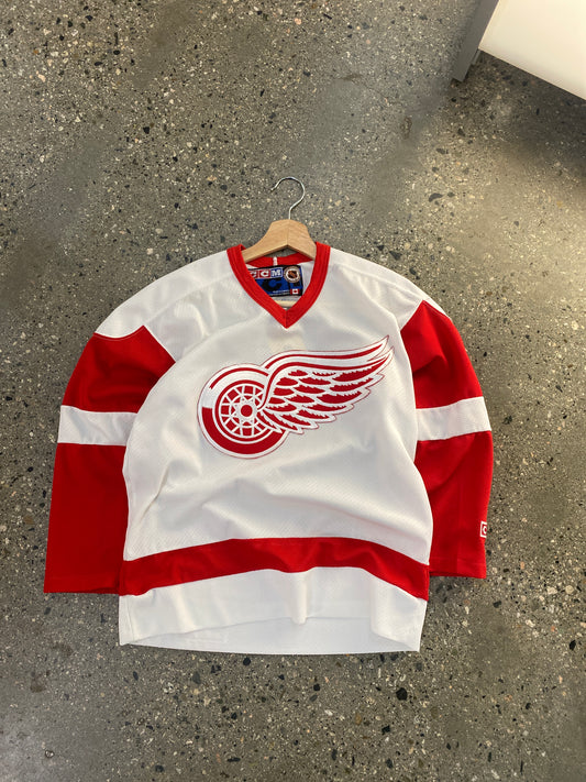 (XS) 90s Red Wings CCM JERSEY