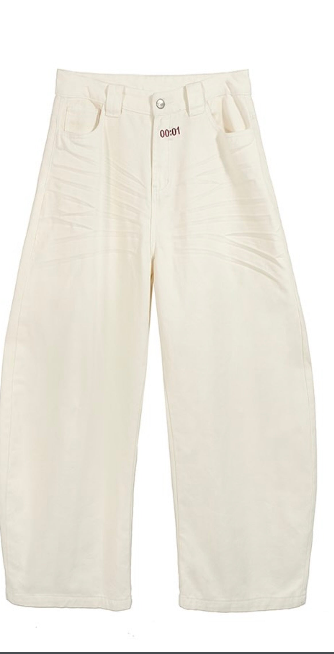 Tzkille Wide Leg Barrel Denim