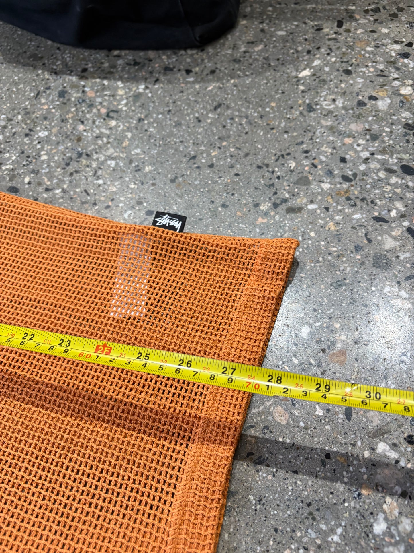 (L) Stussy Mesh Cotton Tee