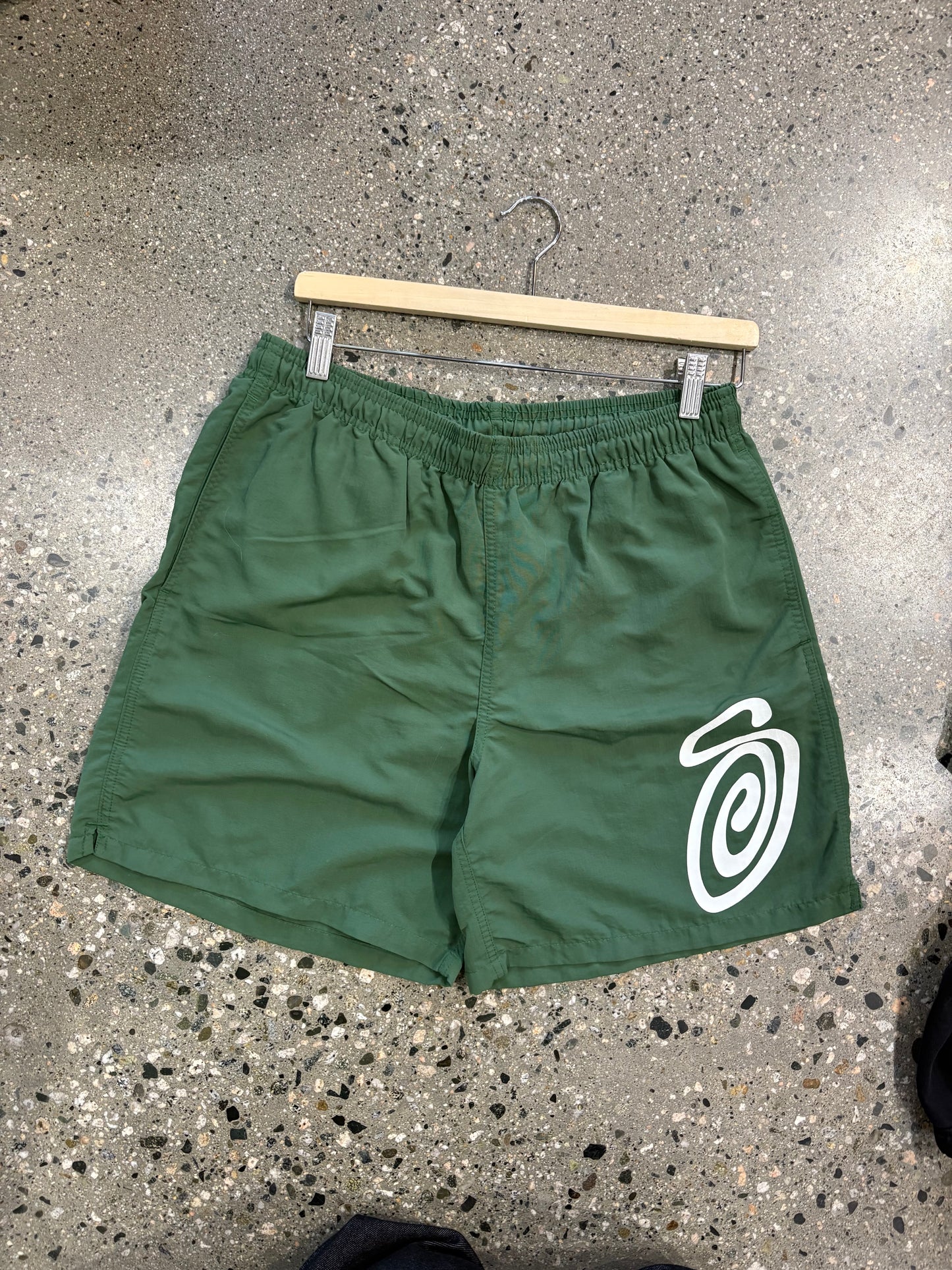 (M) Stussy Swirl Nylon Shorts