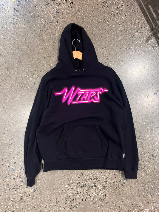 (M/L) Wtaps Neon Pink Glow Hoodie