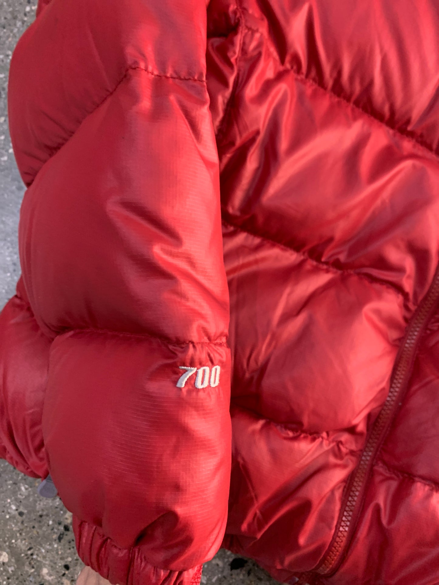 (Womens XL) TNF 700 Red Puffer