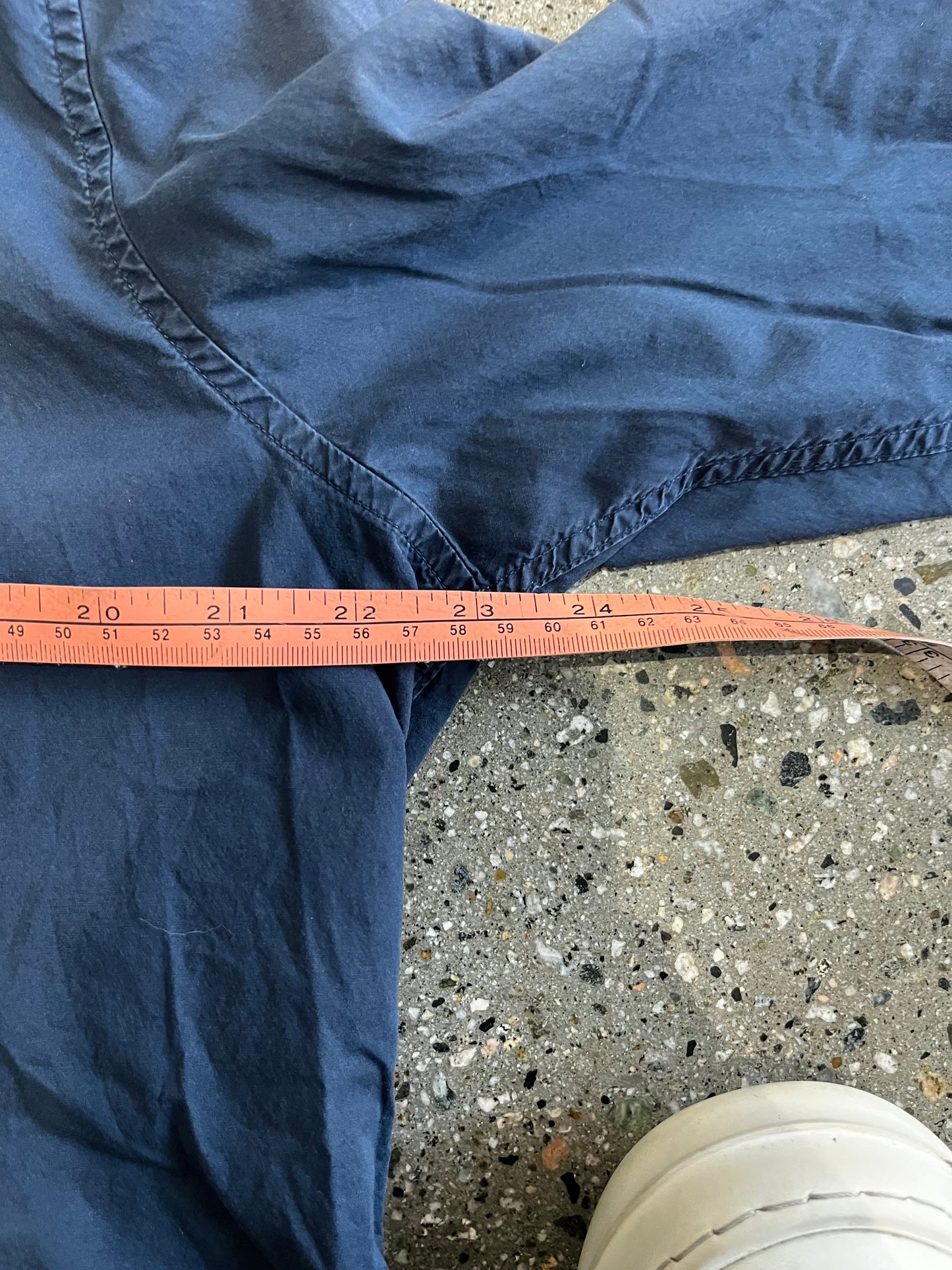 (XL) Burberry Blue Button up