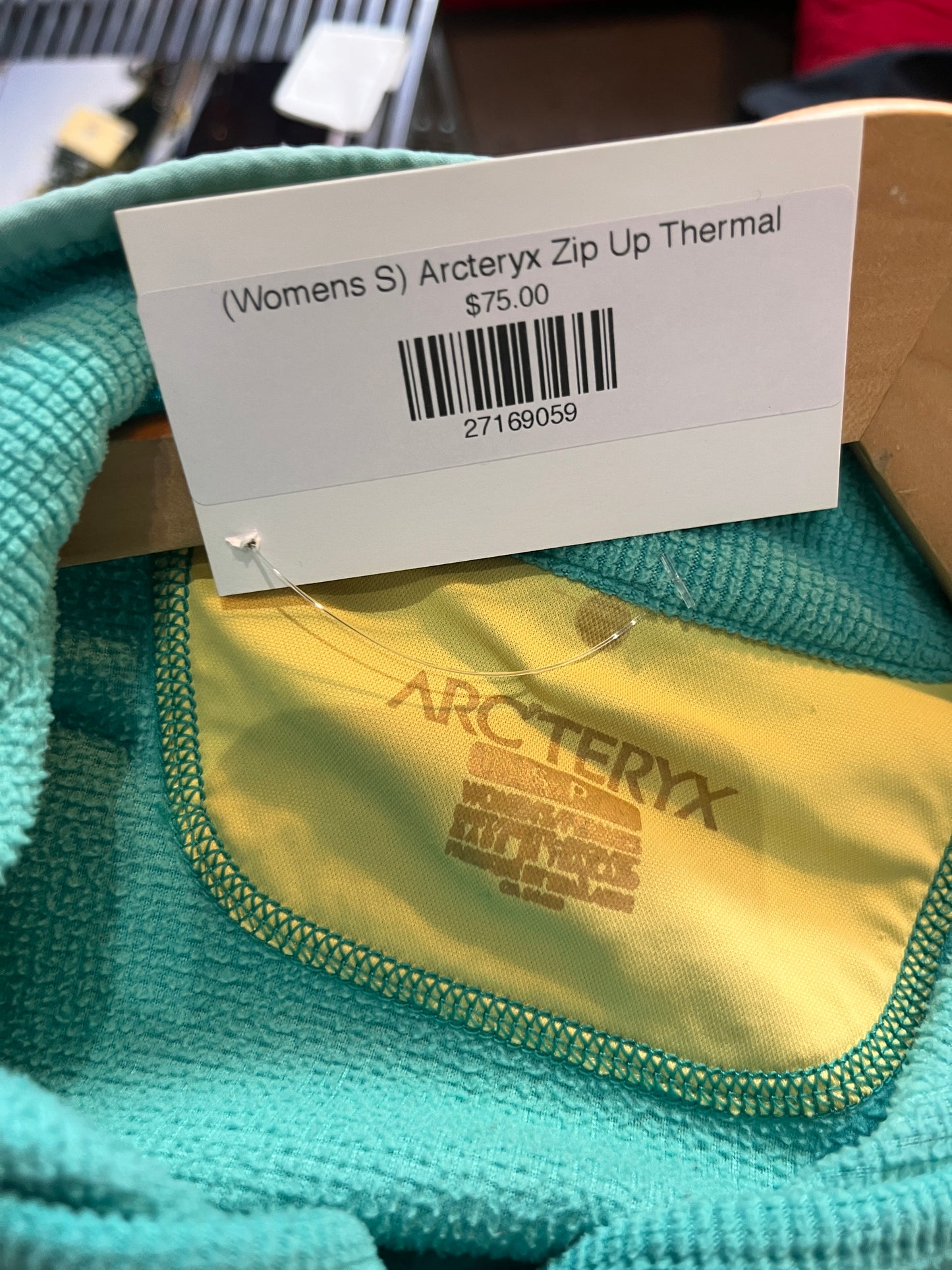 (Womens S) Arcteryx Zip Up Thermal