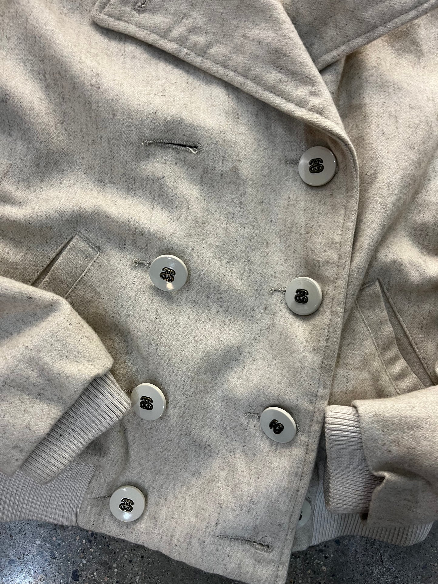 (Womens m ) Stussy Coat