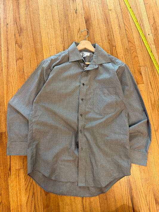 Rudolph Valentino Grey Button Up