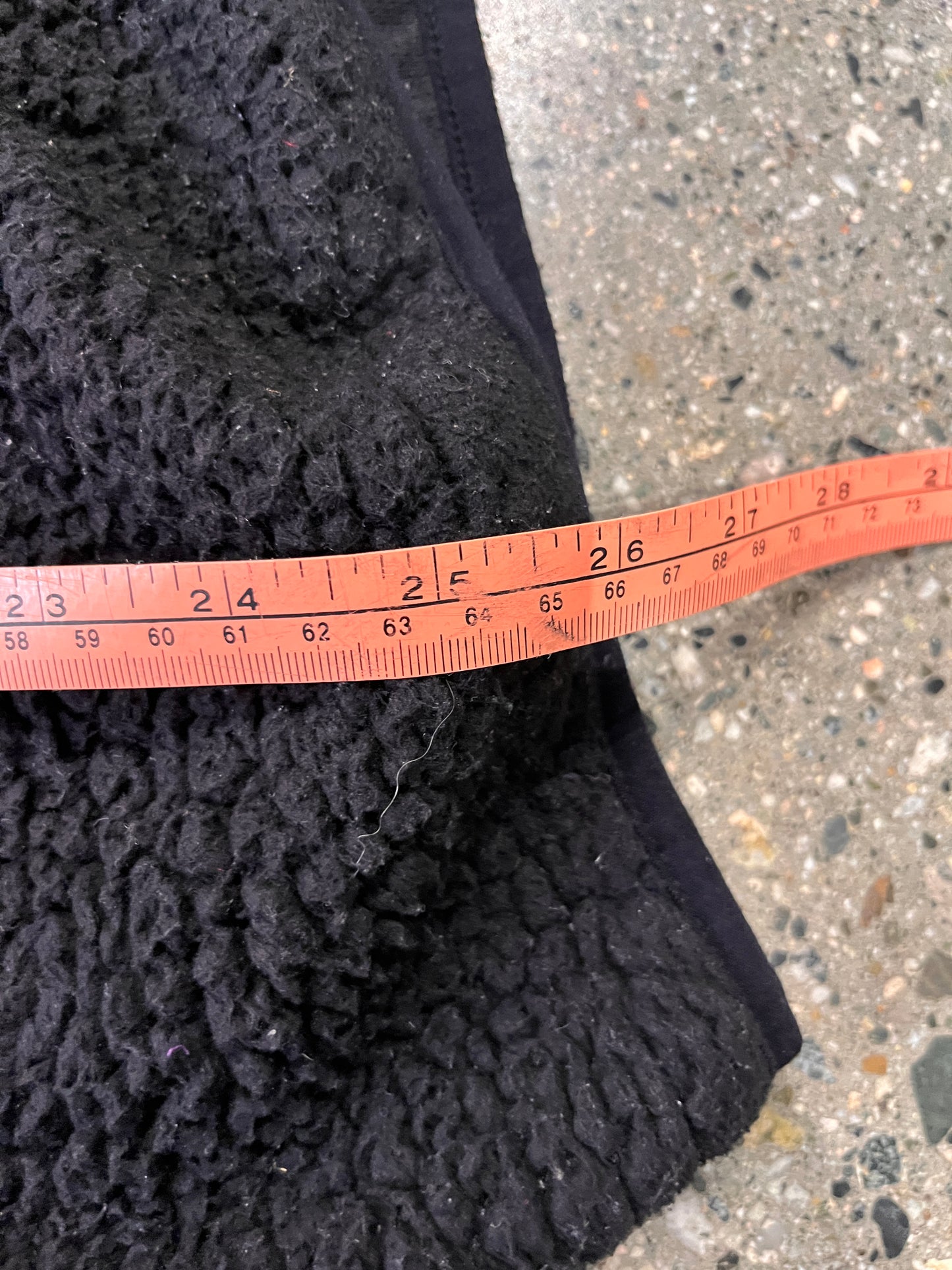 (S) Stussy Black Fleece Zip Up
