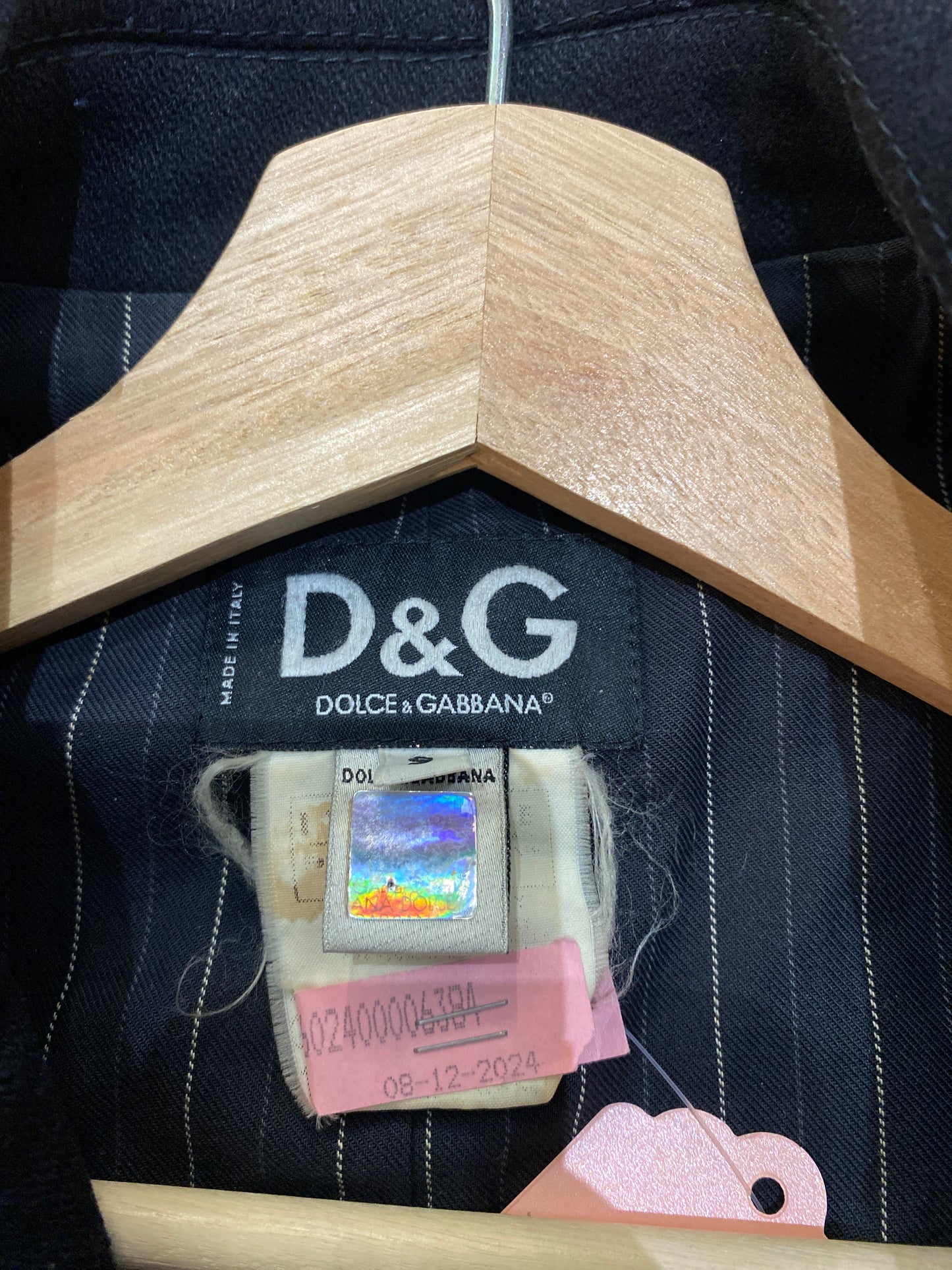(S) 1133 - D&G Rare Trench Style Coat