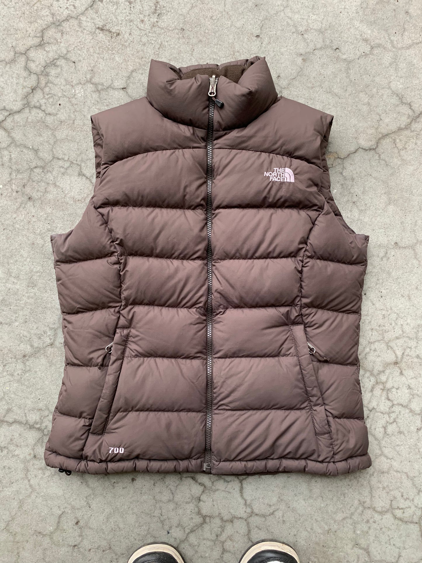 (M) The North Face 700 Chocolate Brown