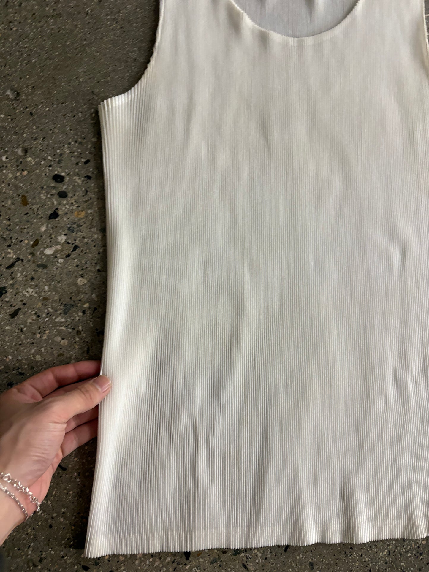 (S) Issey Miyake Pleats Please Top