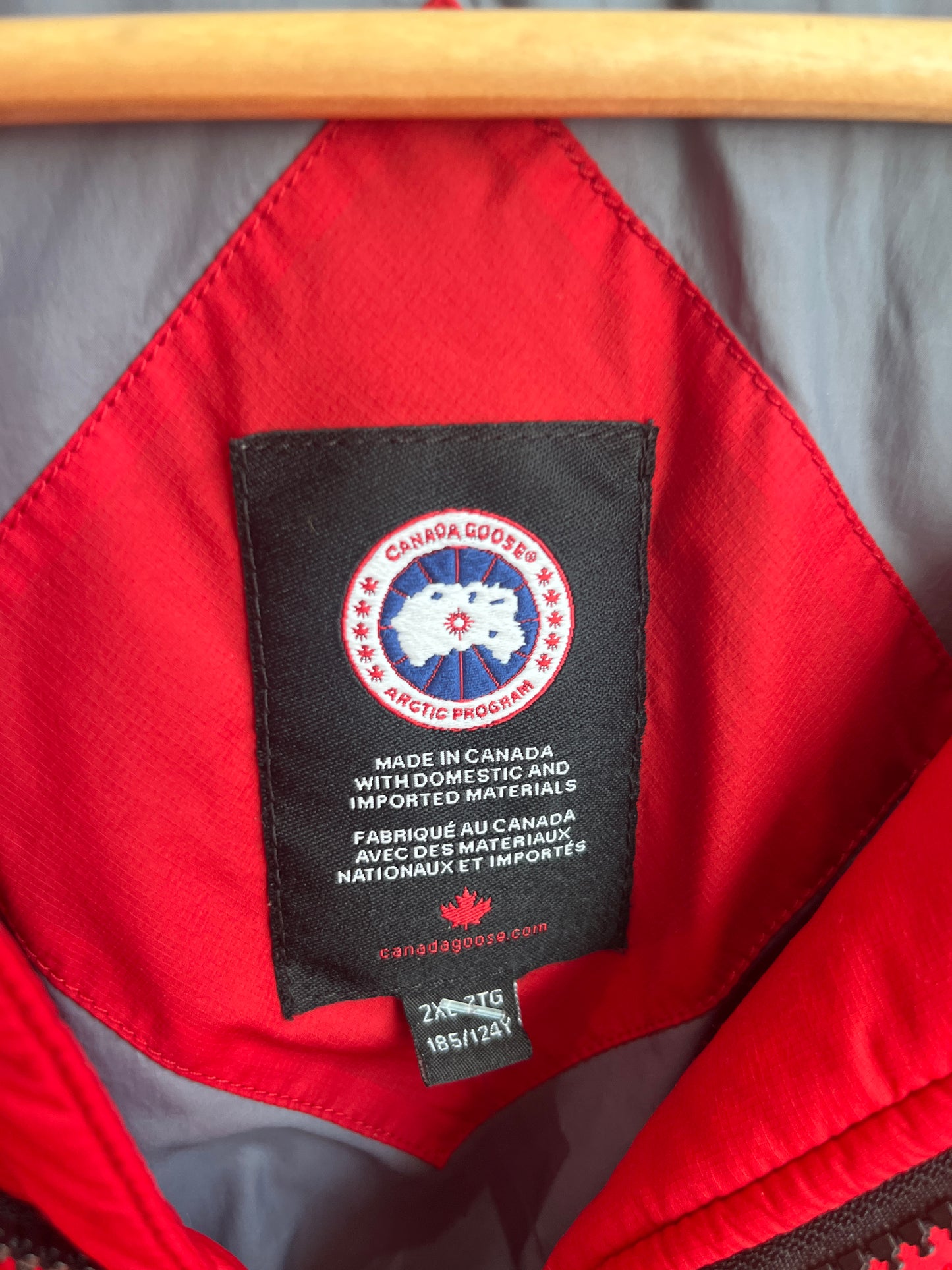 (2X) Canada Goose Men's Cabri Down Hoody