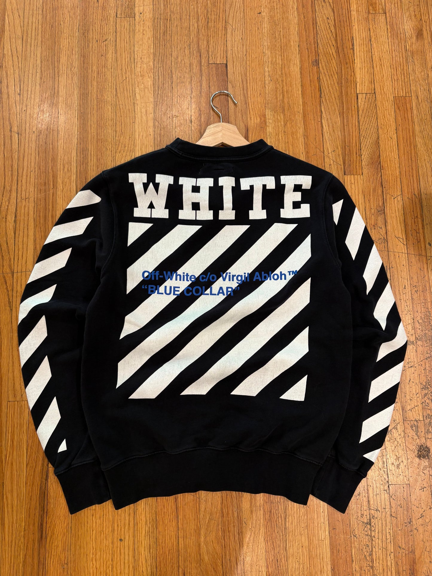 SS16 “Blue Collar” OG Offwhite Crewneck