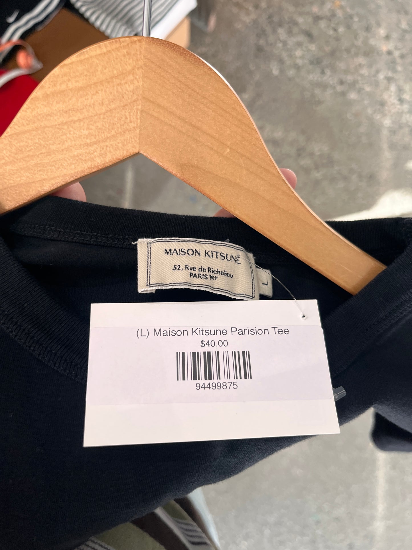 (L) Maison Kitsune Parision Tee