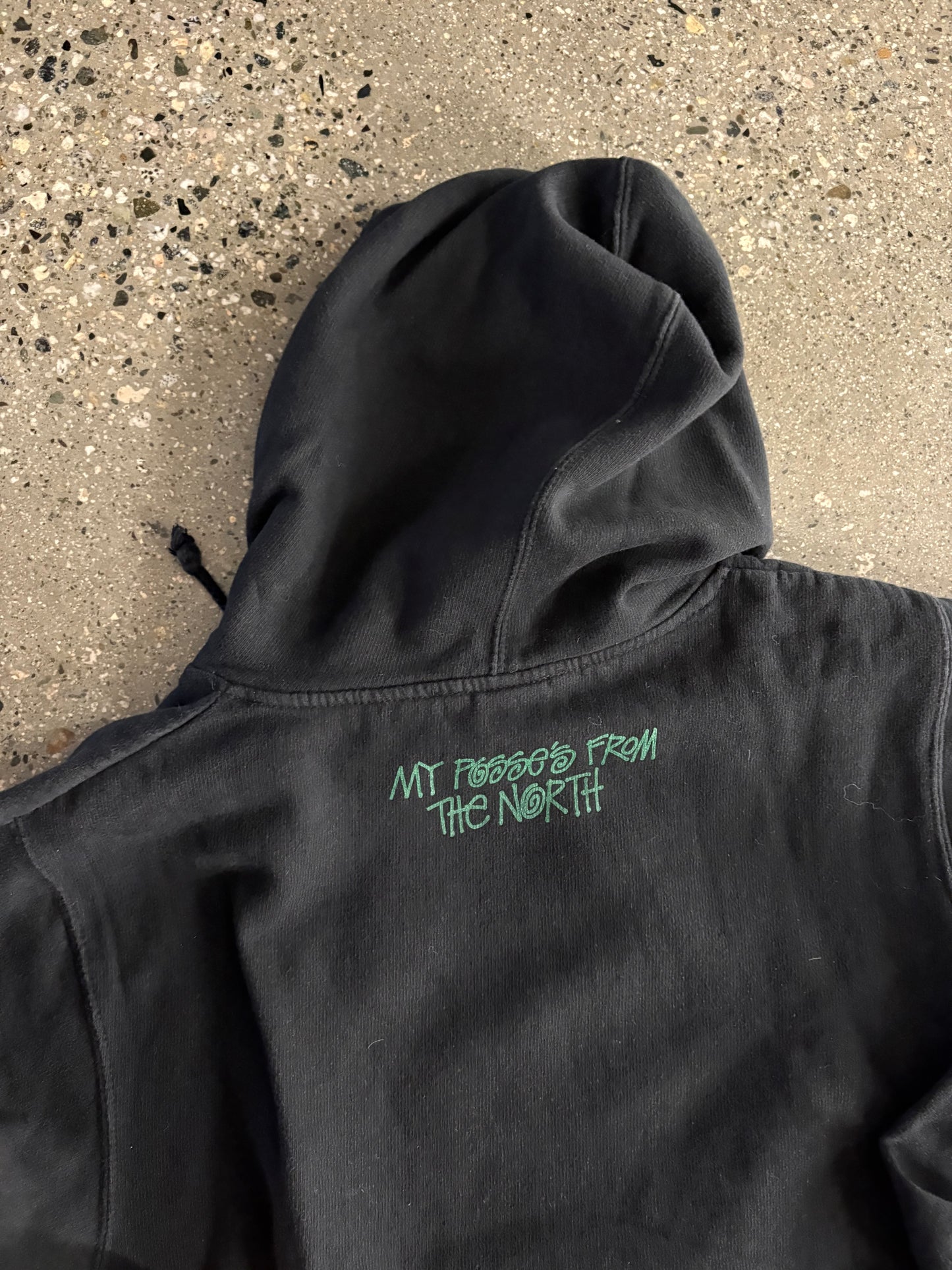 (S) 2000s Stussy Van Tribe hoodie