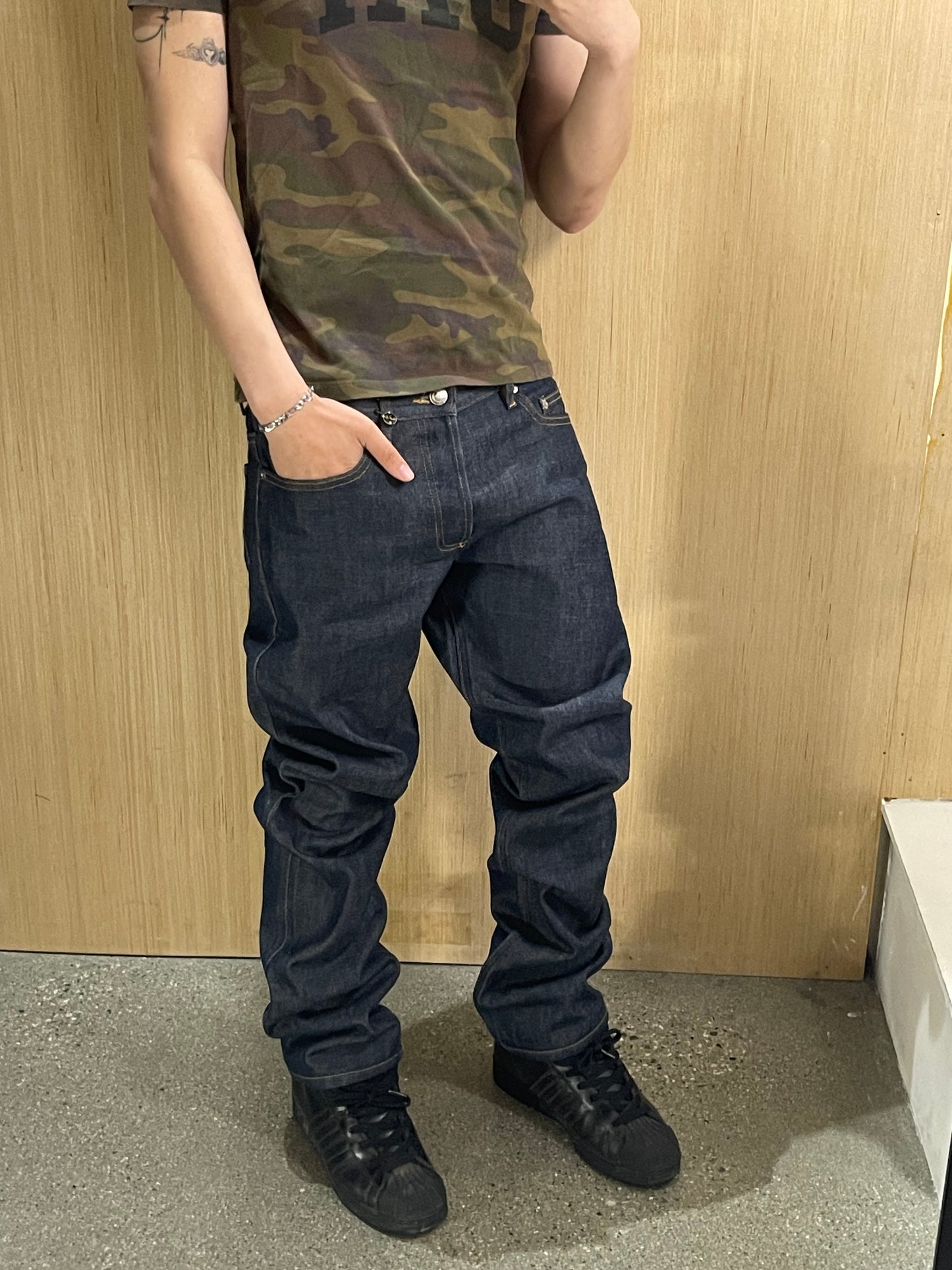 (32x34”) APC Raw Jeans
