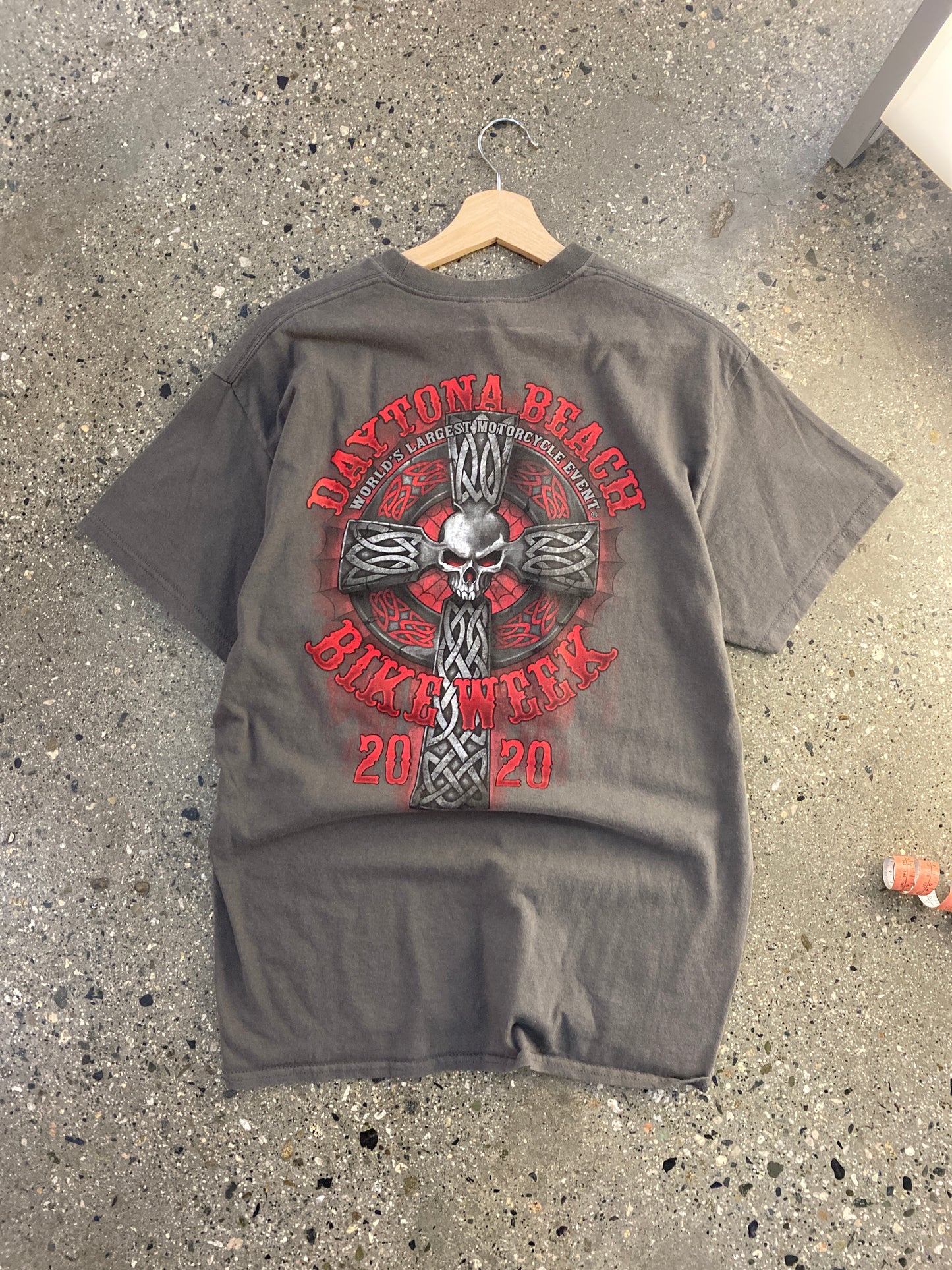 (M) Gray Daytona Tee