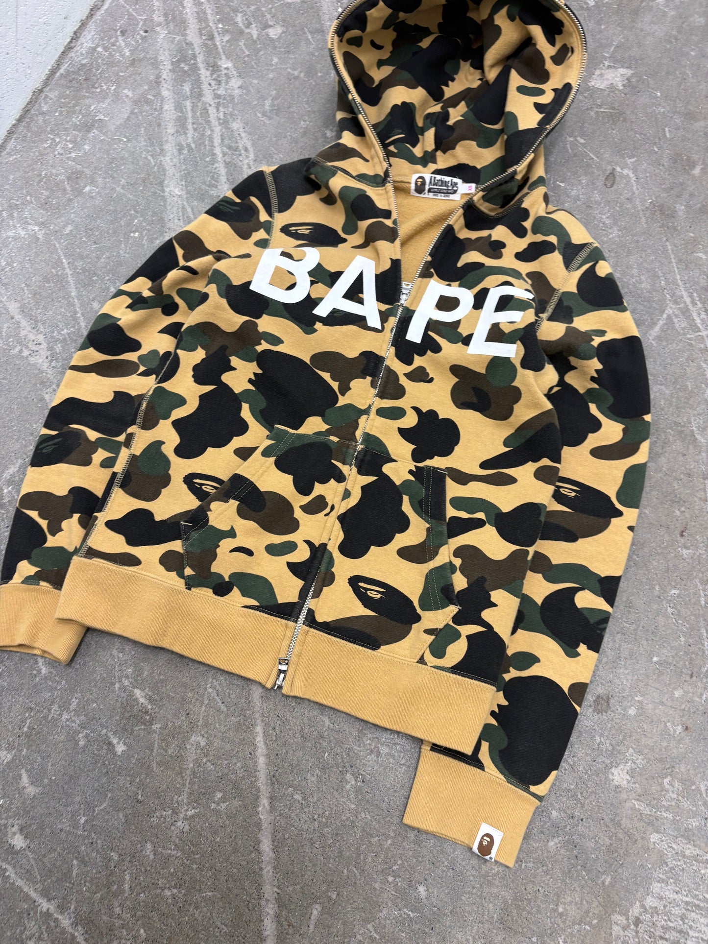 (S) Bape Spellout Full Zip