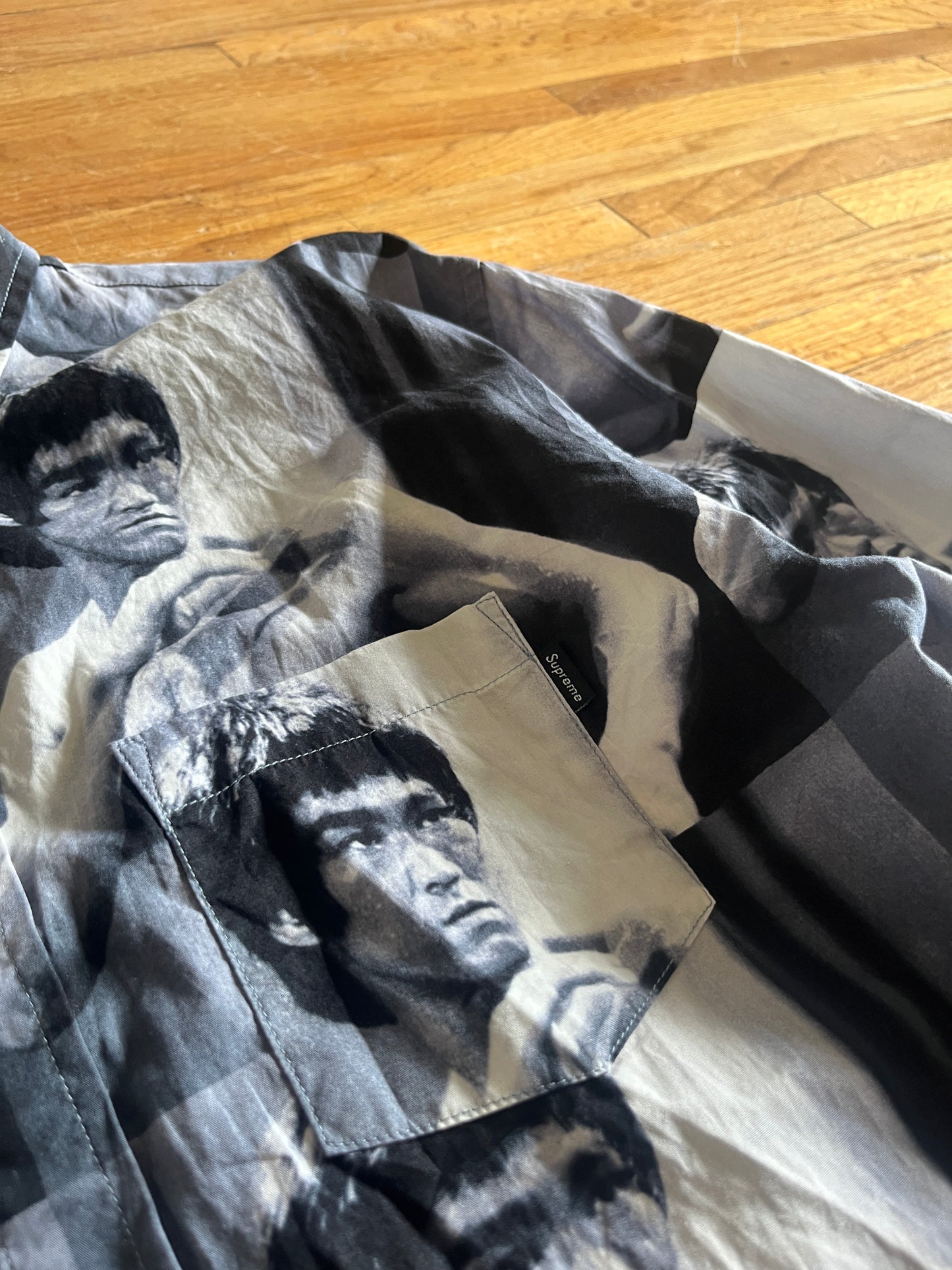 (M) Supreme Bruce Lee Button Up