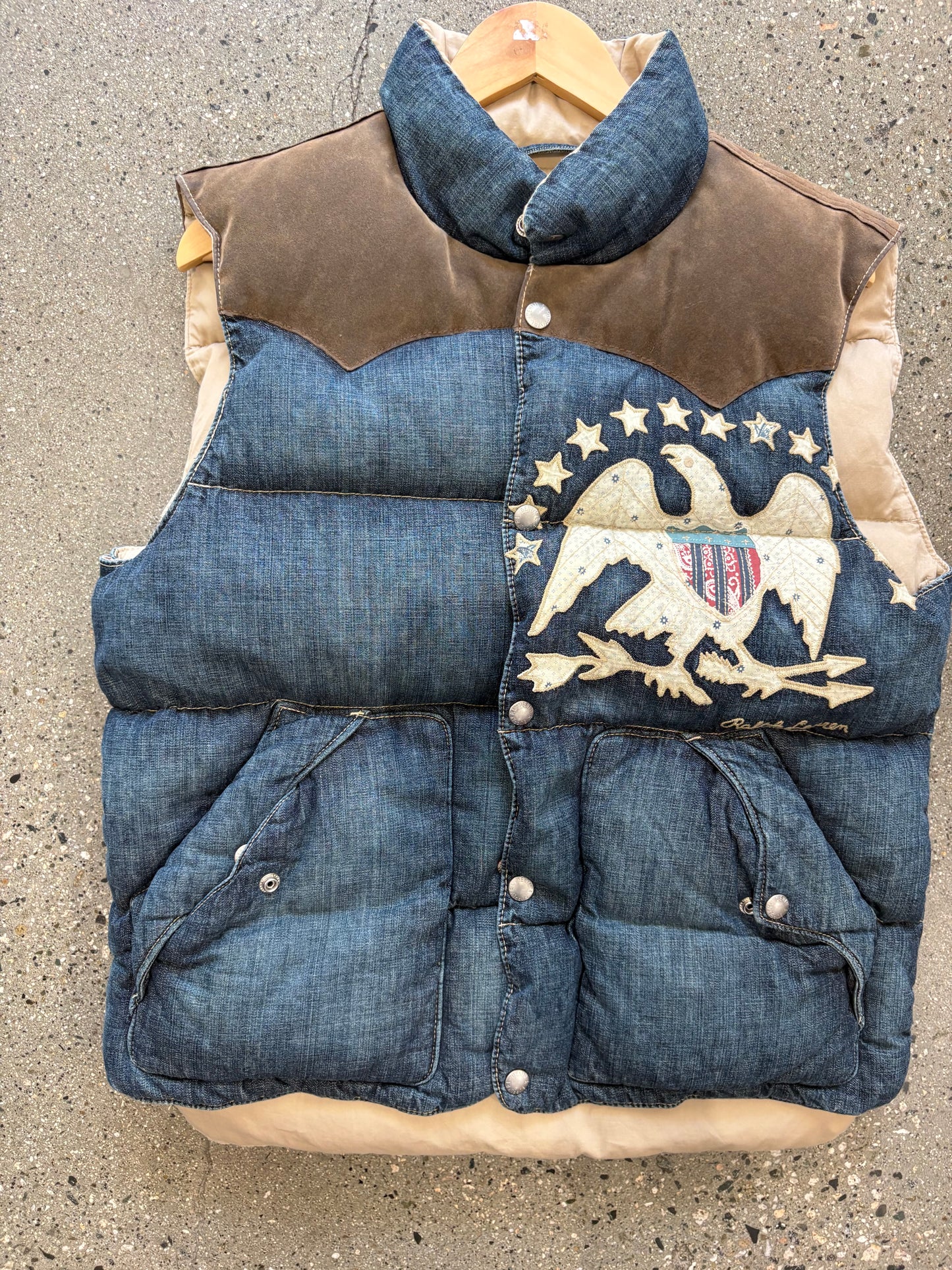 (M) Ralph Lauren & Supply Down Vest