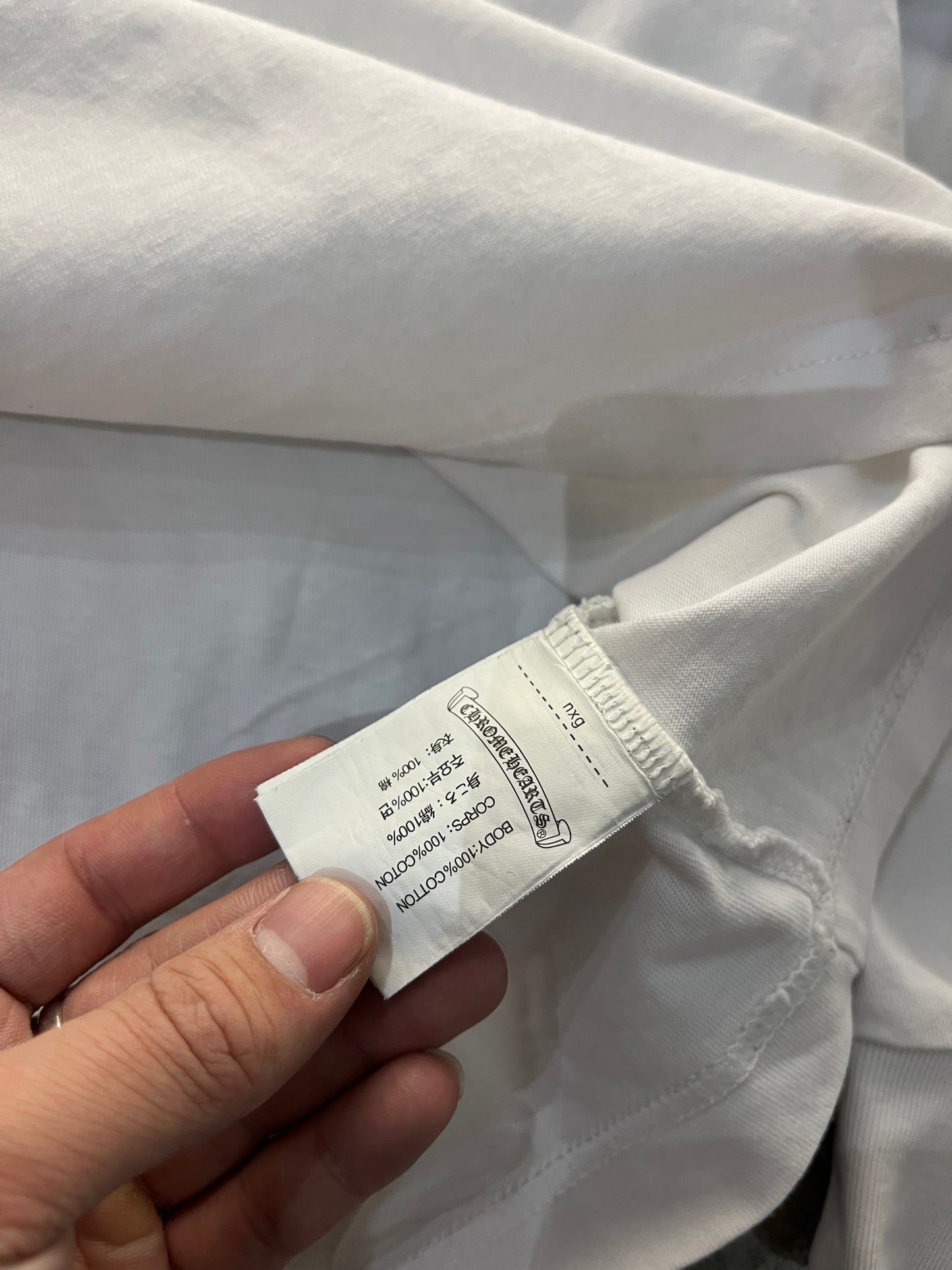 (M) Chrome Hearts Script Longsleeve