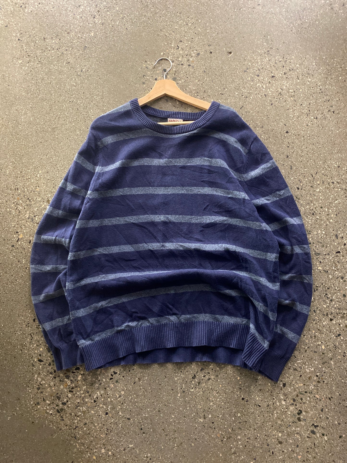 (2X) Merona Striped Knit