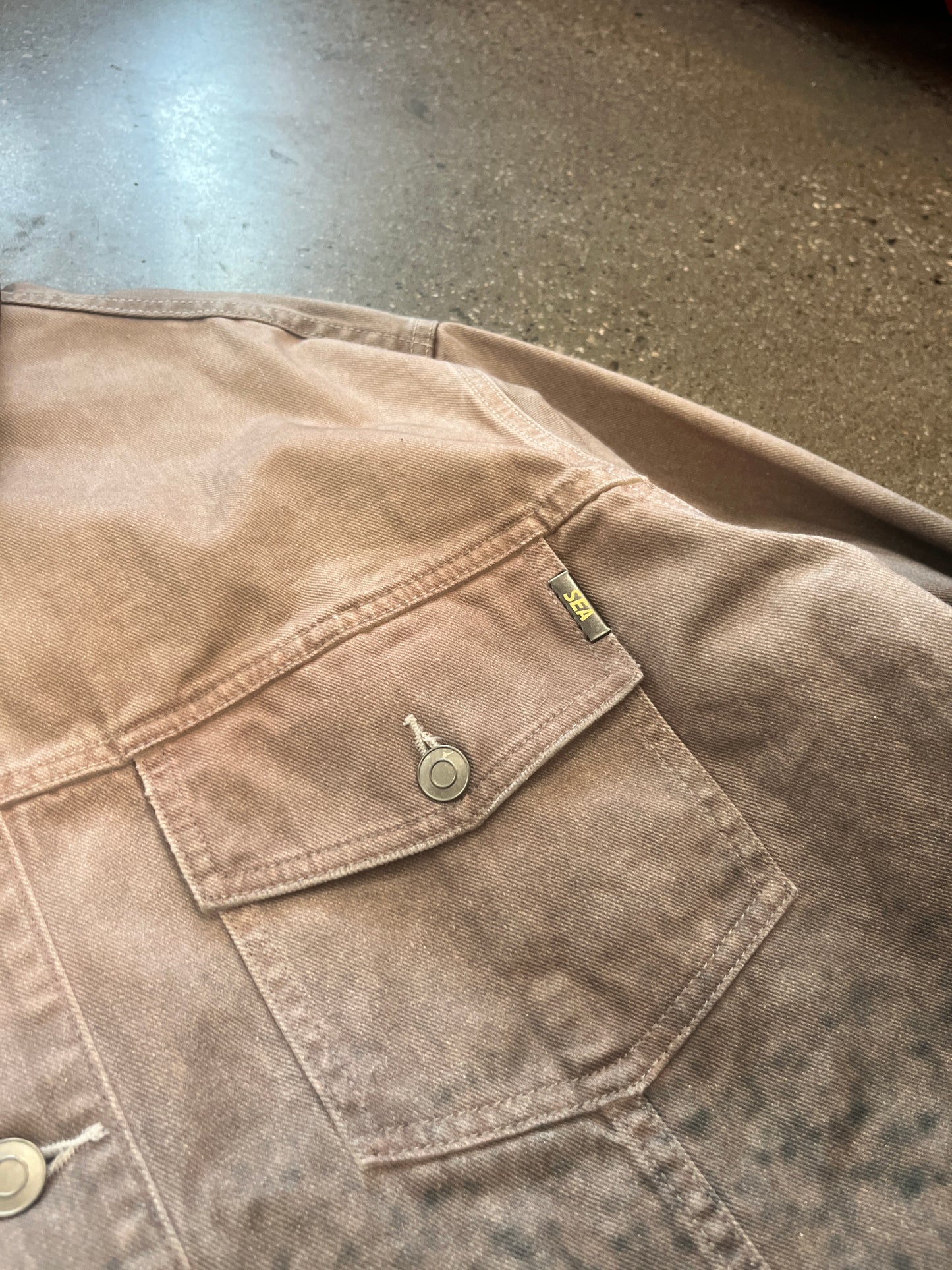 (XL/2X) BNWT Wind & Sea Photo Denim Jacket