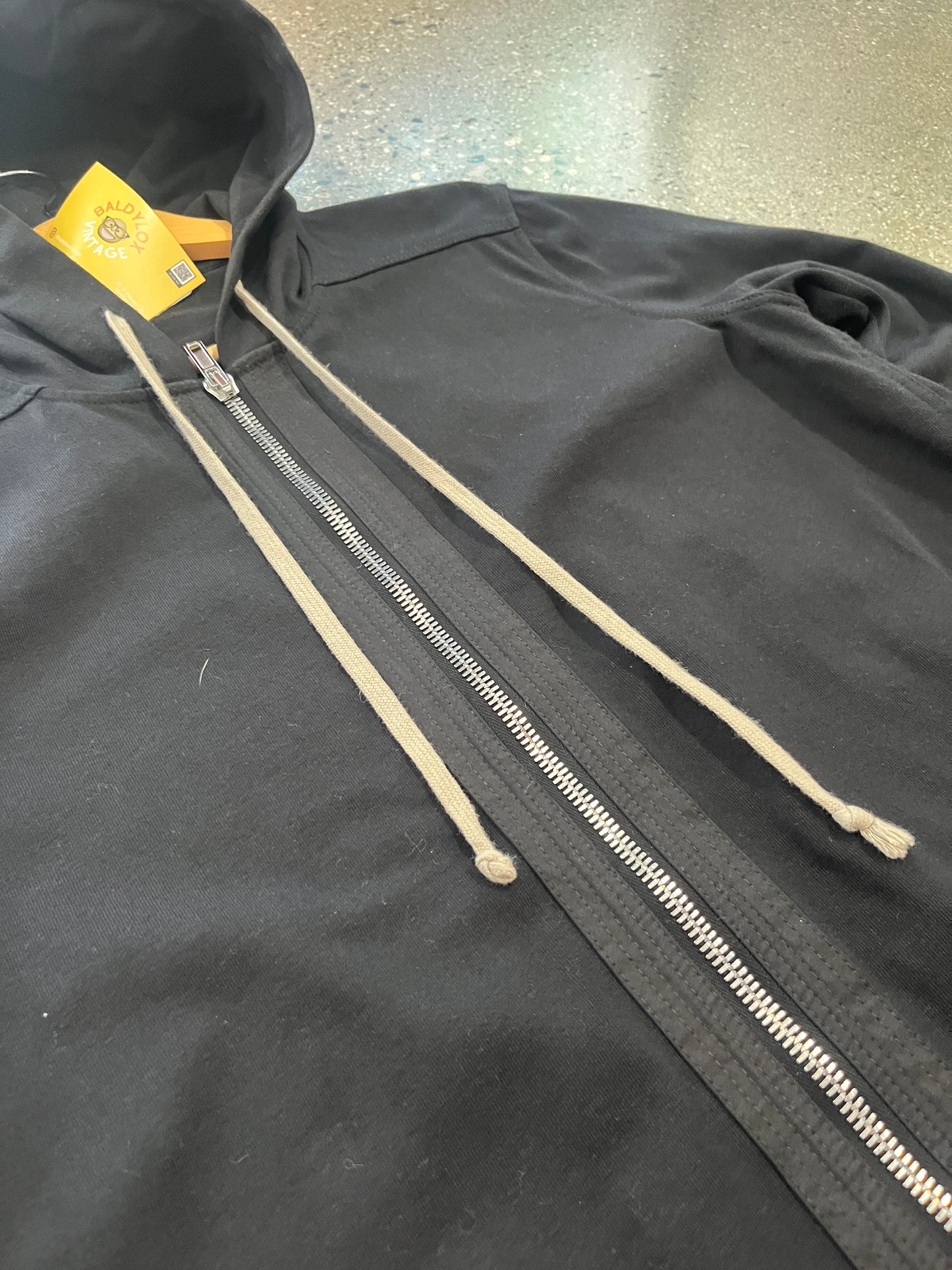 (L) Rick Owens Mastodon SS16 Zip Up Hoodie