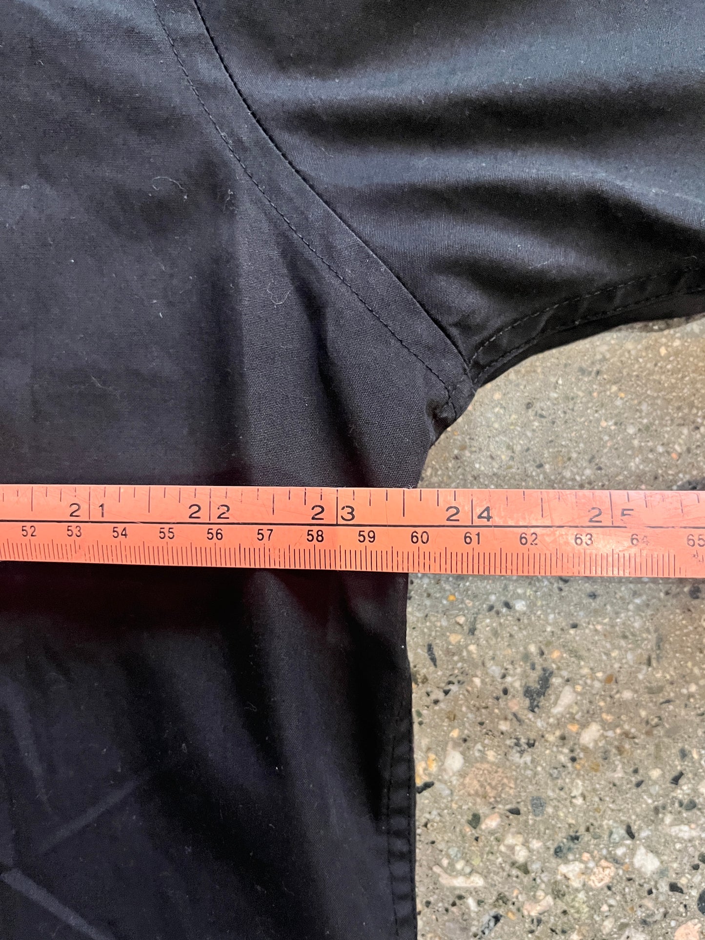 (XL) YSL Black Safari Button Up
