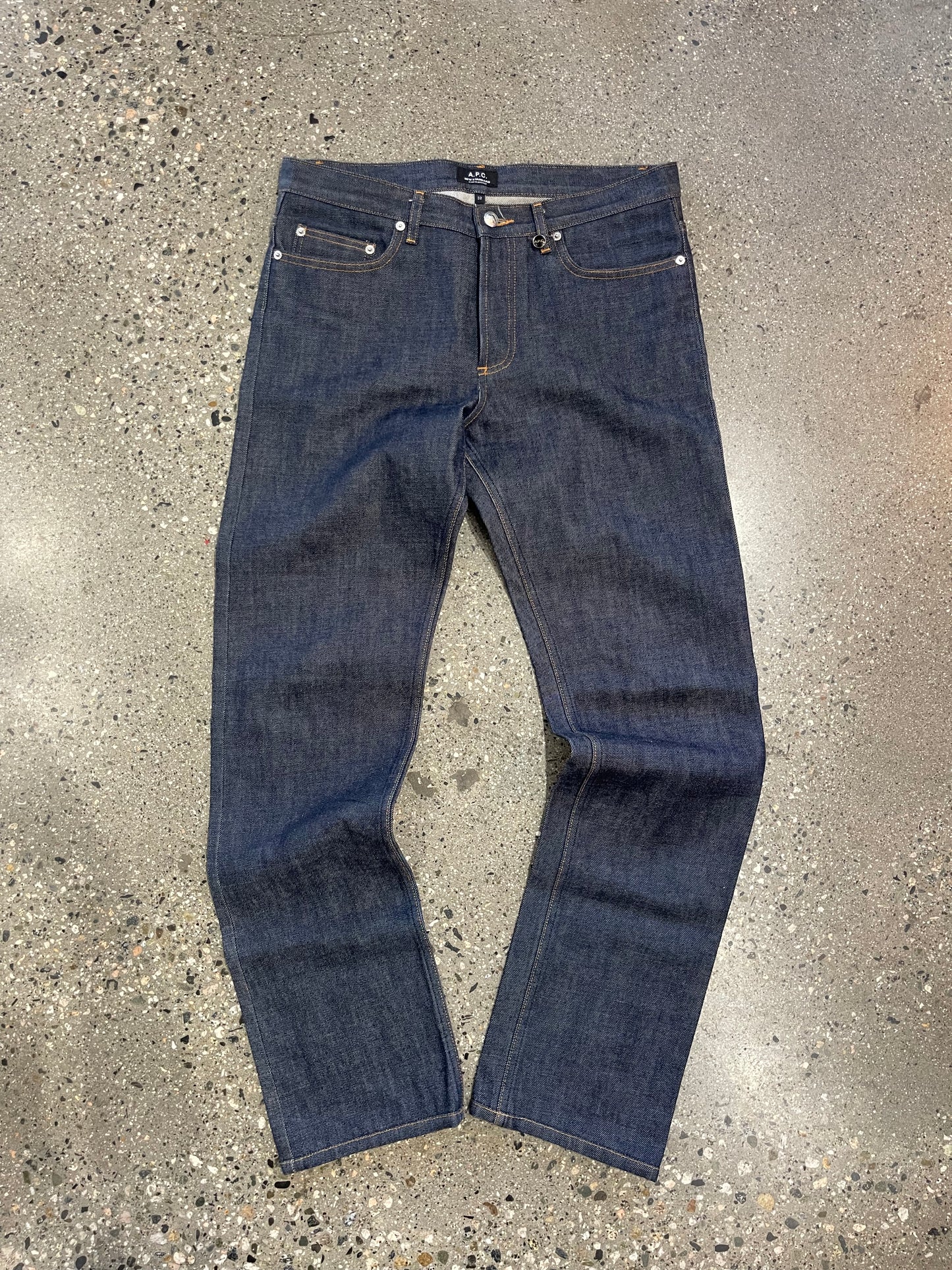 (32x34”) APC Raw Jeans