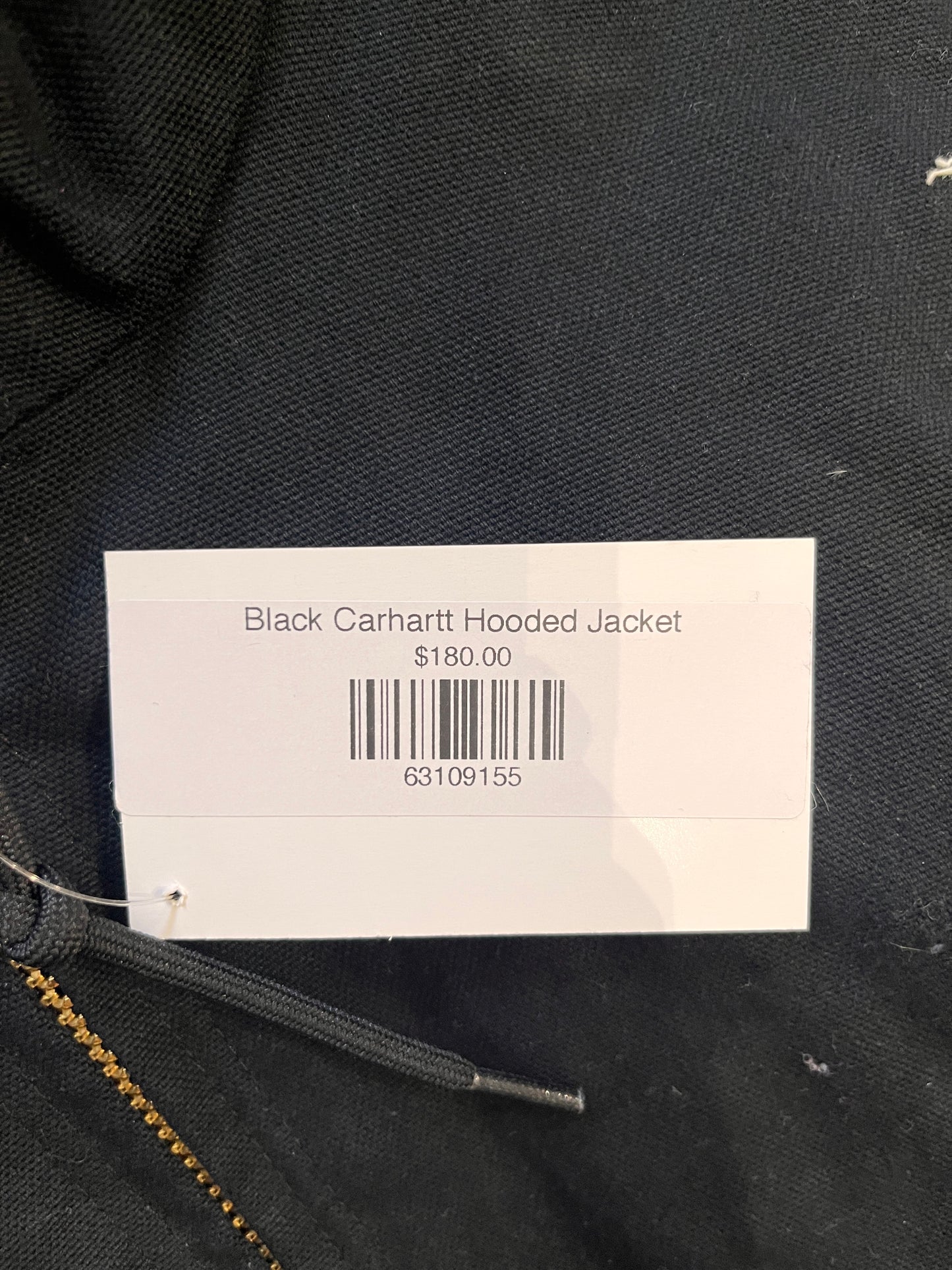 Grey Fleece Lined Carhartt Hooded