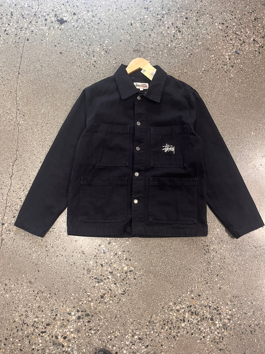(S) Stussy Work Chore Black