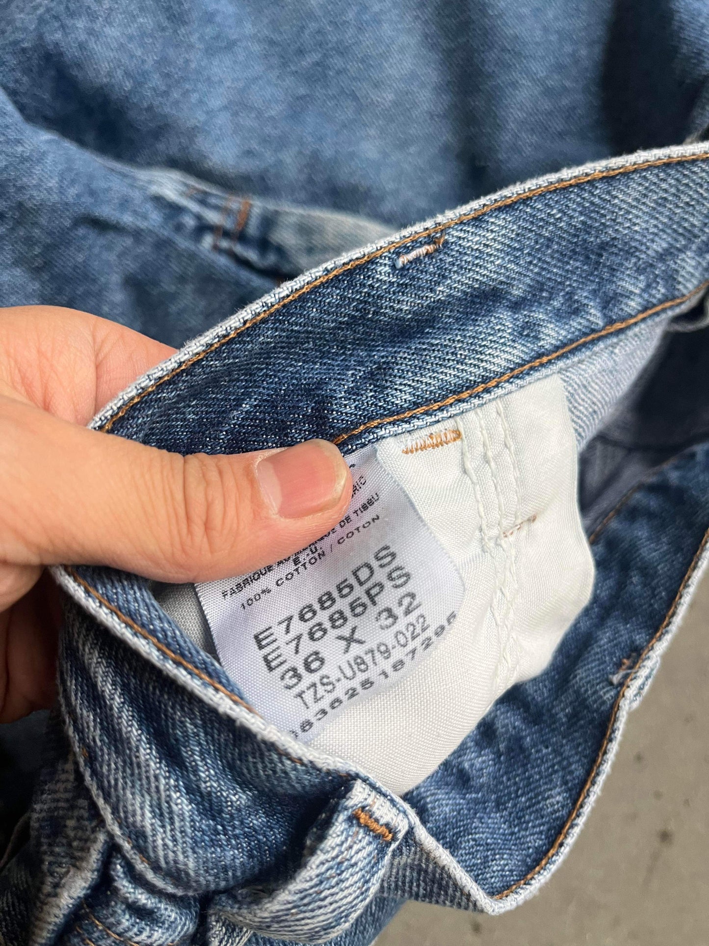 (36”) Rustler Denim Carpenter Pants