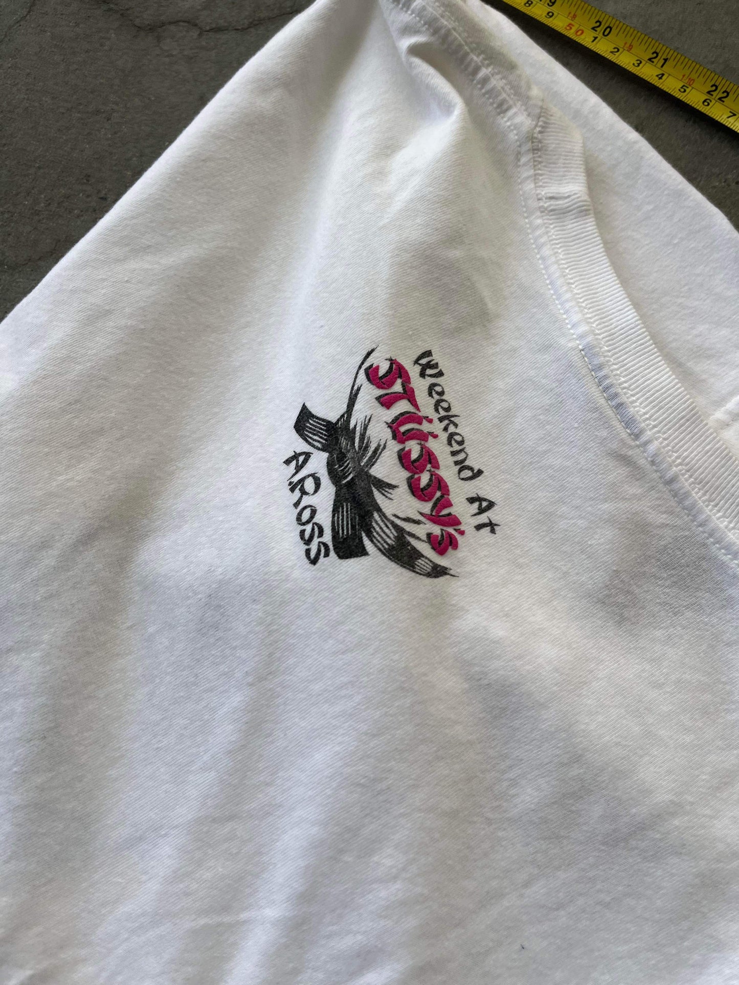(L/XL) Stussy x A Ross Tee