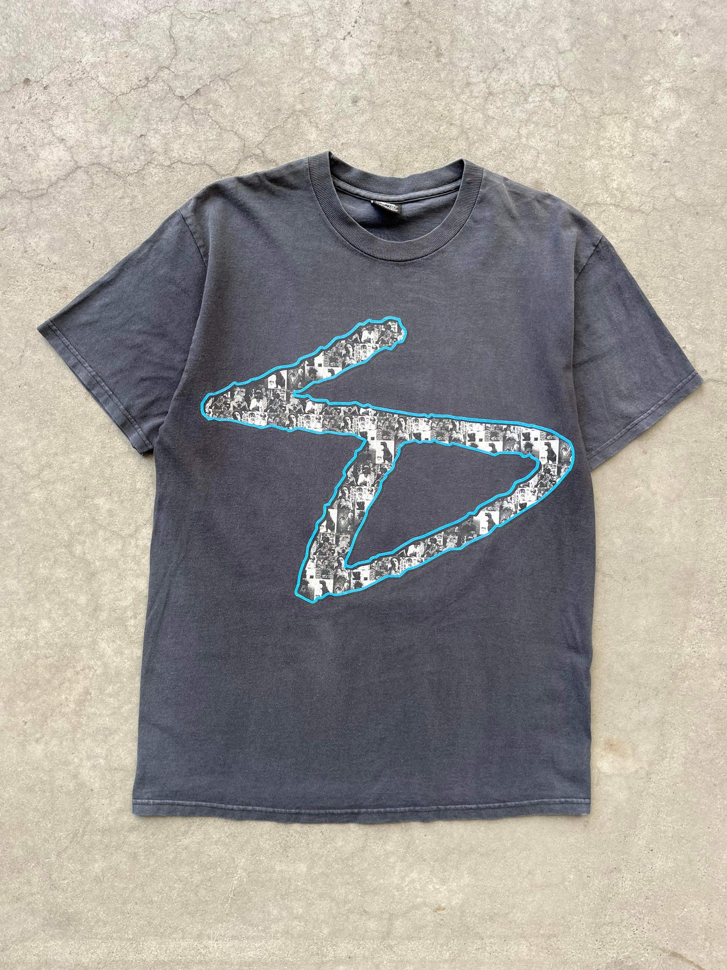 (M/L) 00’s Stussy S Picture Frame Tee