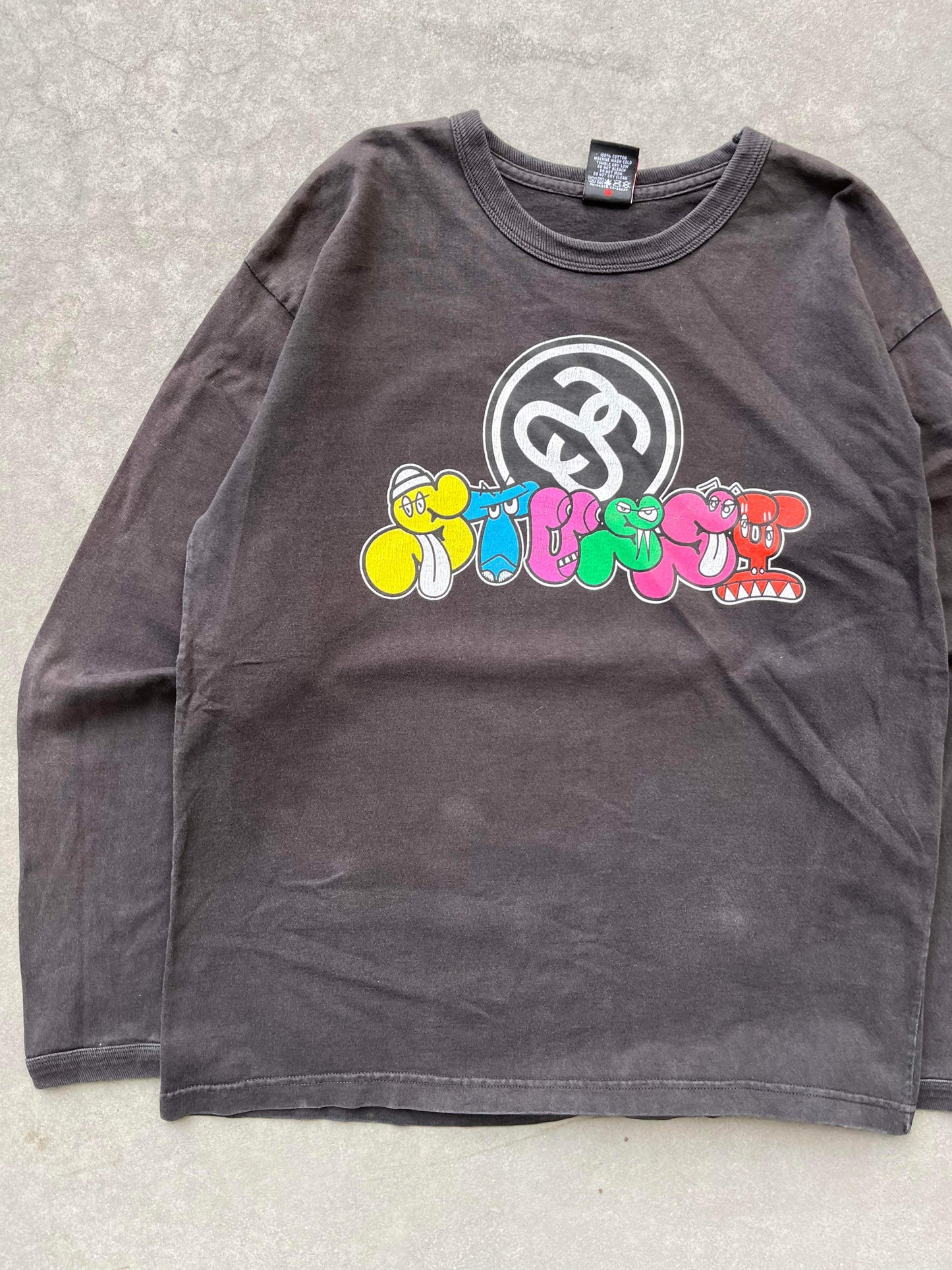 (M/L) Early 00s Stussy Bubble Script