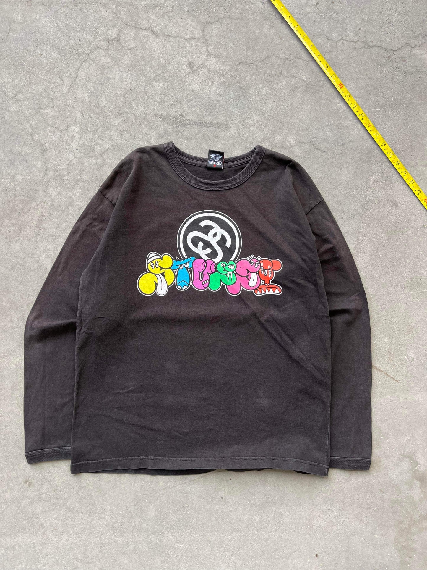 (M/L) Early 00s Stussy Bubble Script