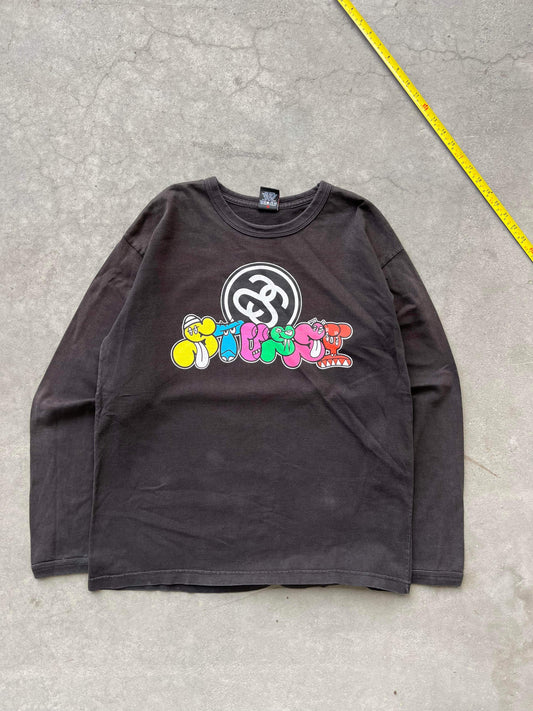 (M/L) Early 00s Stussy Bubble Script
