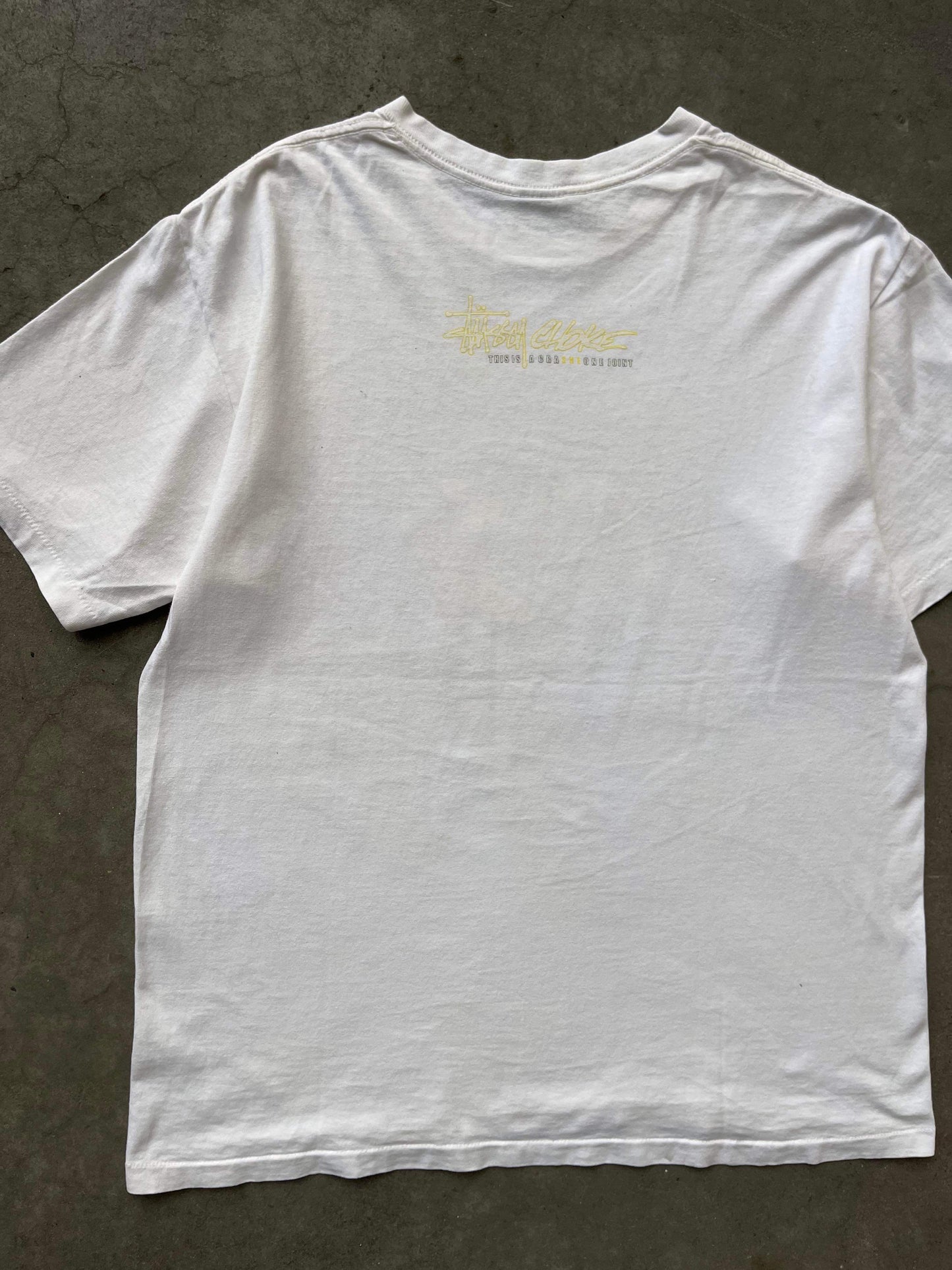 (L/XL) 90’s Stussy x Crash She the One Joint Colab Rare Tee