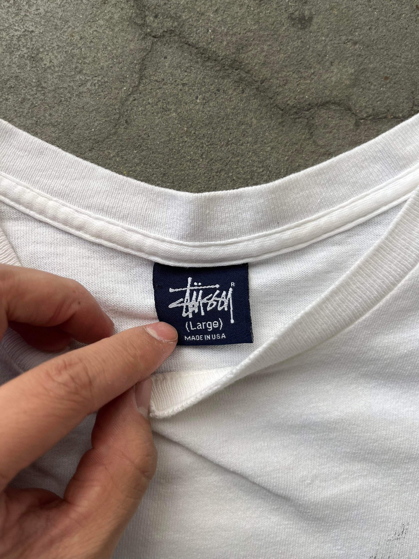 (L/XL) 90’s Stussy x Crash She the One Joint Colab Rare Tee