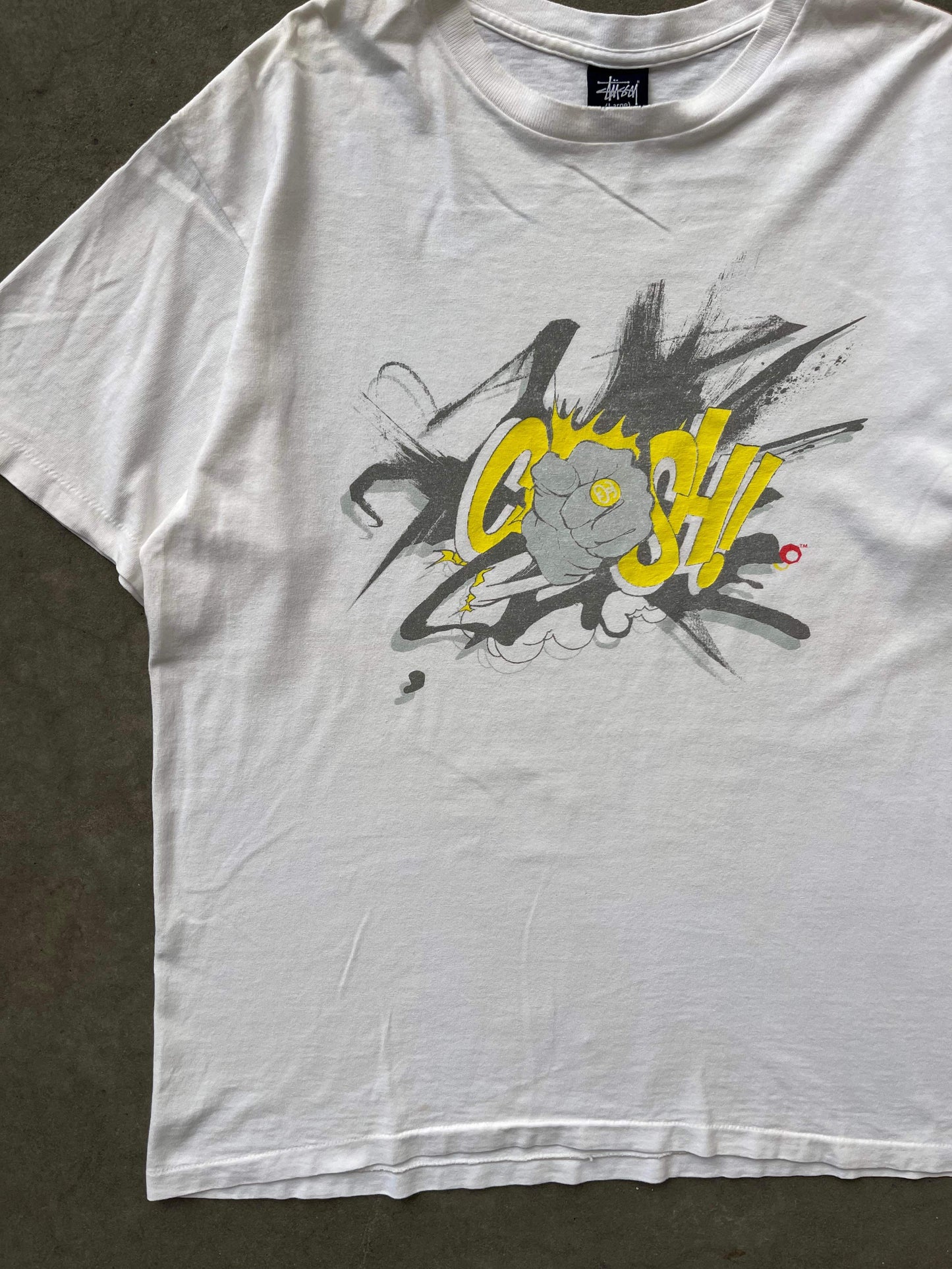 (L/XL) 90’s Stussy x Crash She the One Joint Colab Rare Tee