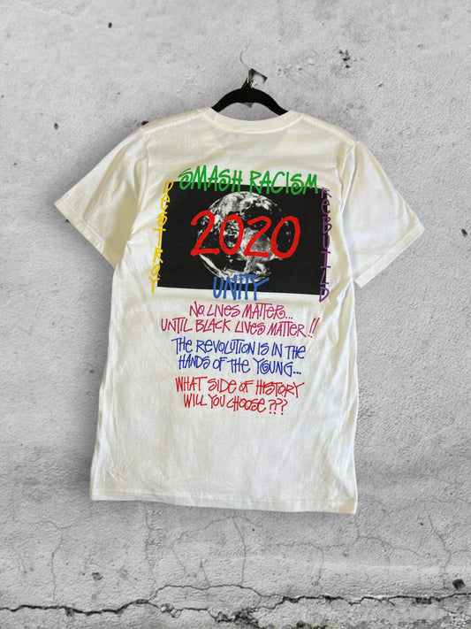 S/M) Stussy Smash Racism Tee BNWT