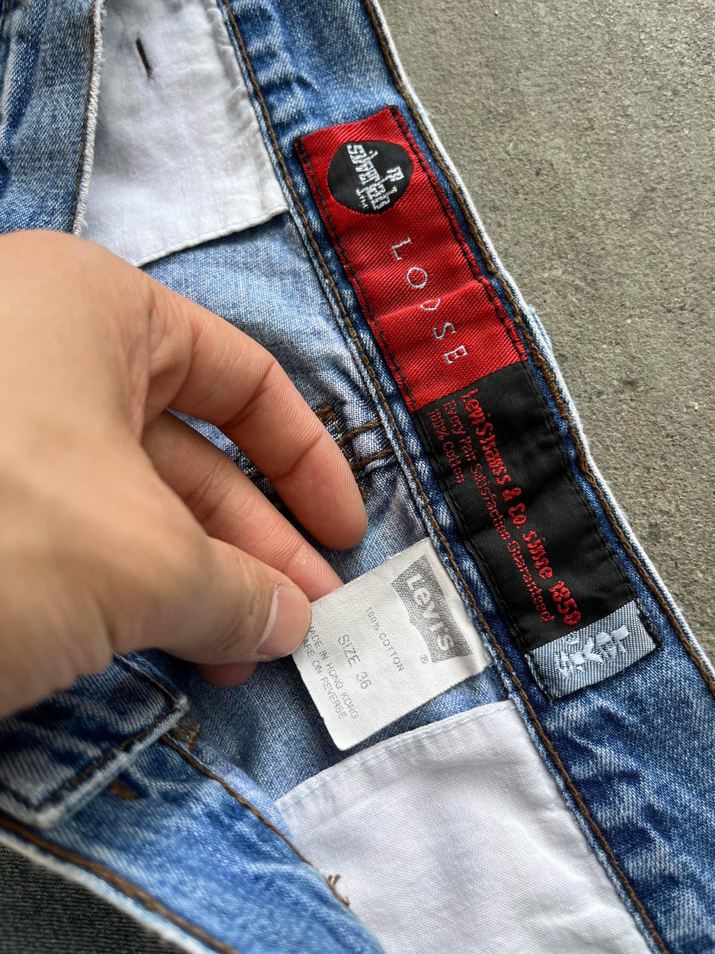 (36”) Levi’s Silver Tabs x Disney Jorts