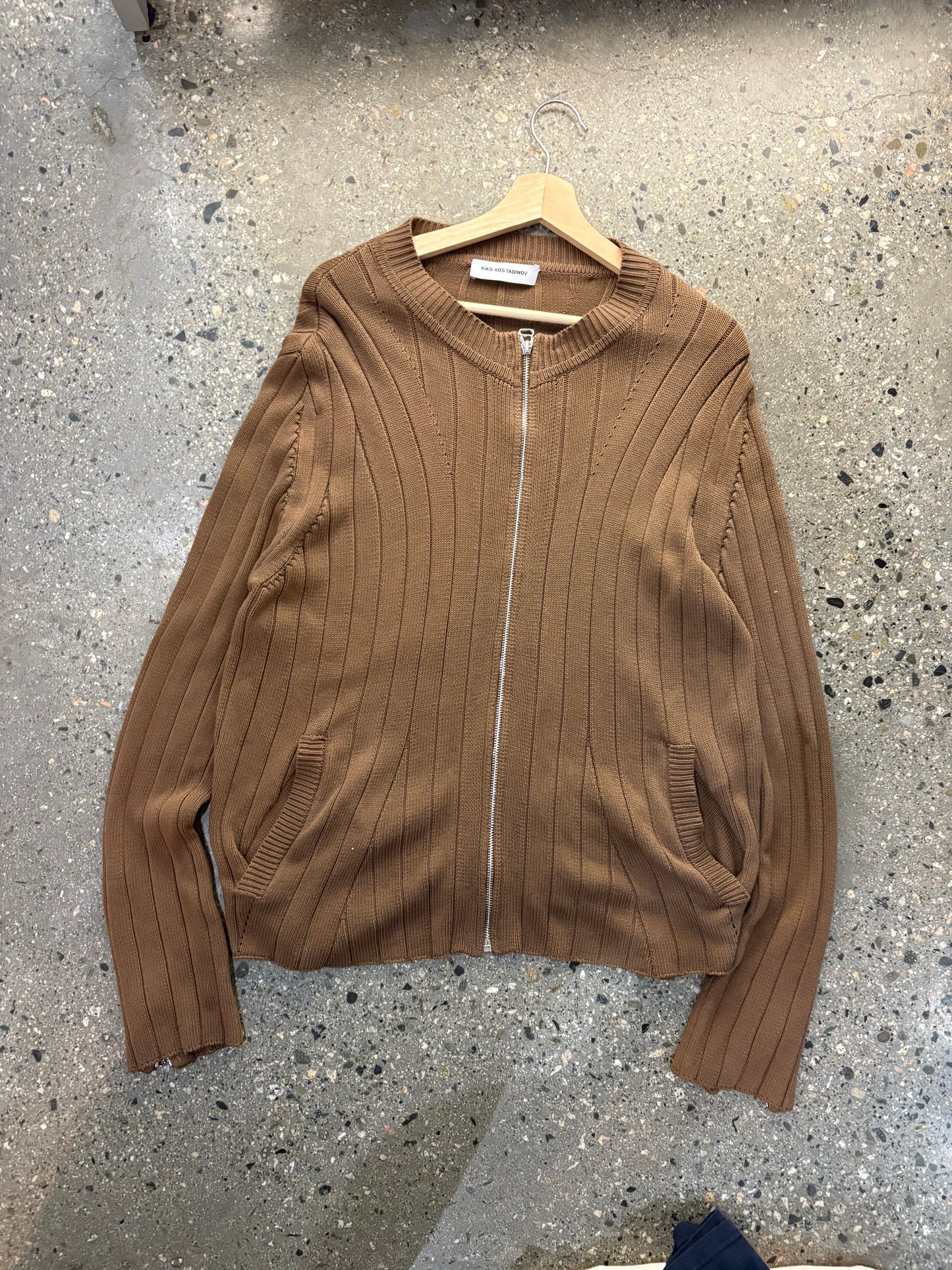 (M/L) Kiko Kostadinov Harkman Knit Zip